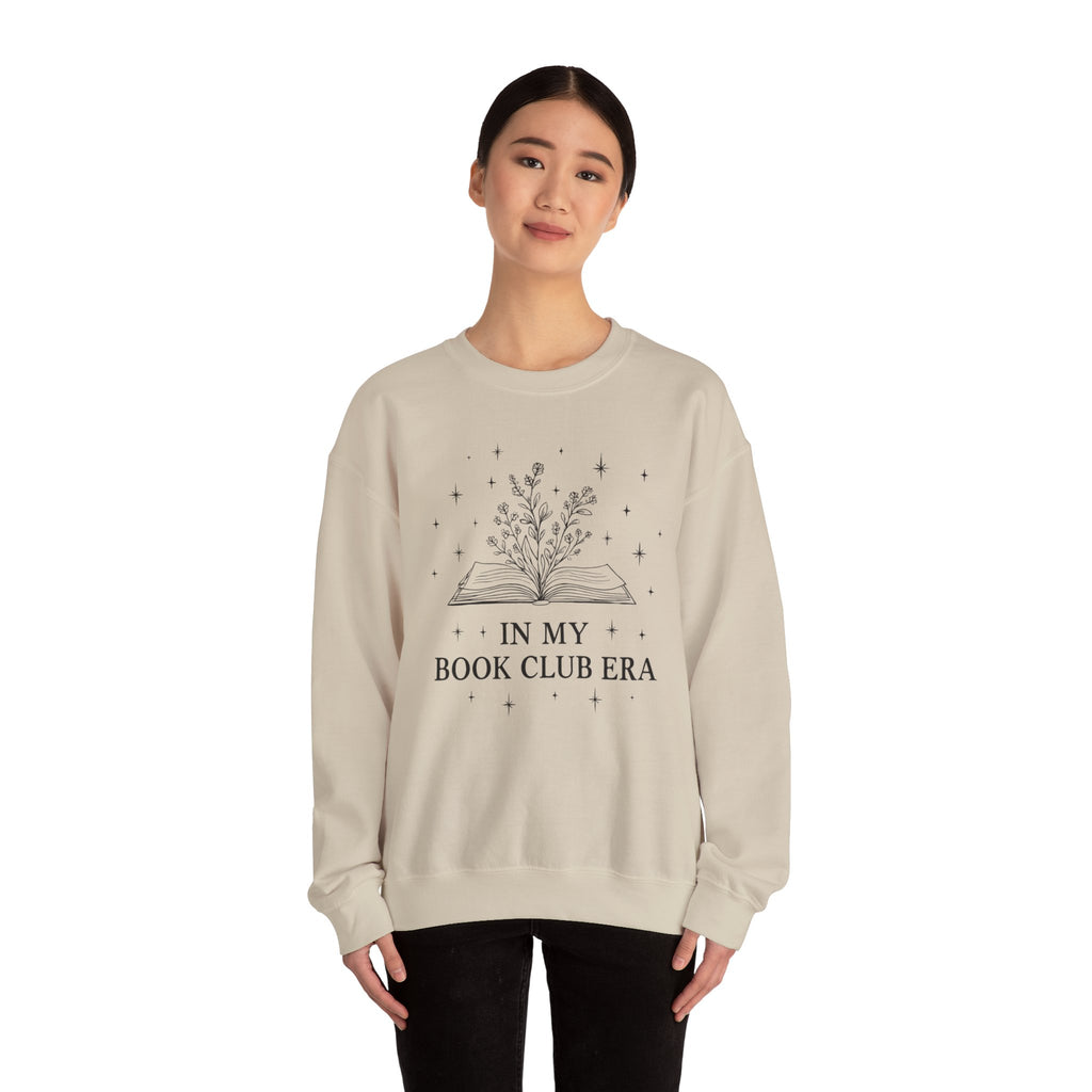 In My Book Club Era Sweatshirt, Book Lover Gift, Reading Crewneck, Literary Sweater, Cozy Reader Pullover, Bookish Fashion, Gifts for Her