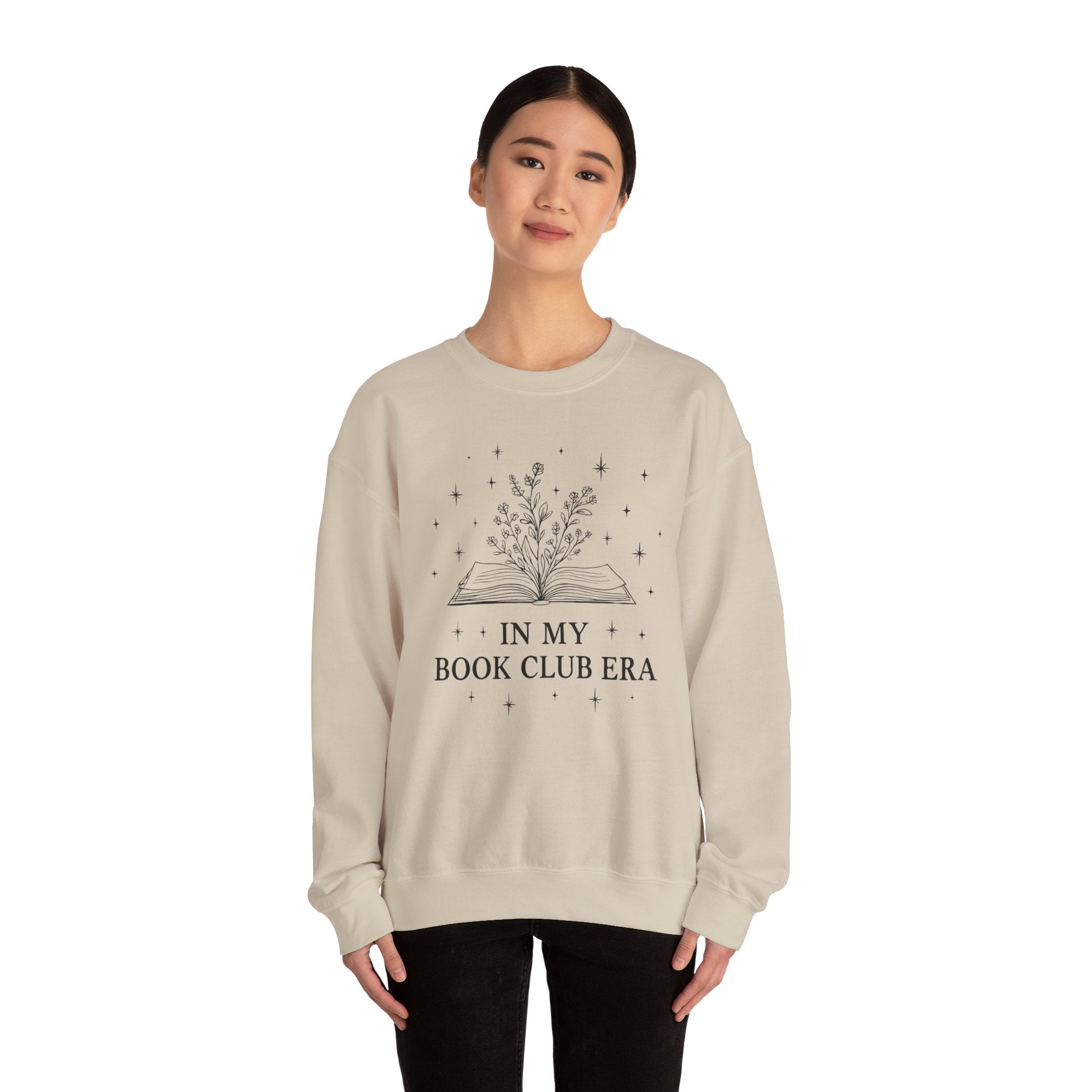 In My Book Club Era Sweatshirt, Book Lover Gift, Reading Crewneck, Literary Sweater, Cozy Reader Pullover, Bookish Fashion, Gifts for Her