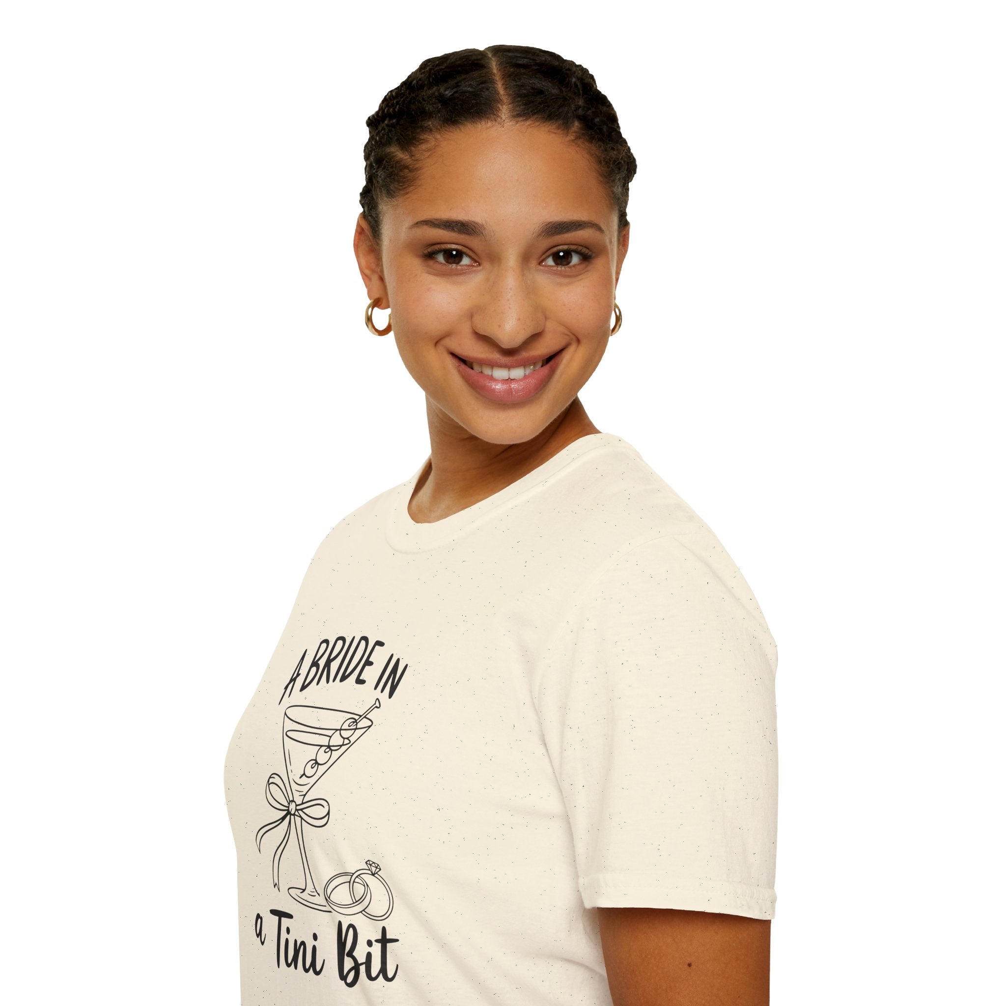 A Bride in a Tini Bit T-Shirt|Bride to Be Shirt
