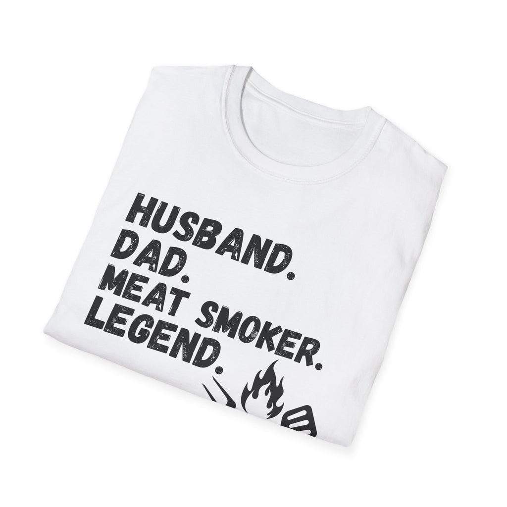 Husband Dad Meat Smoker Legend Shirt, Perfect Gift for Father's Day, BBQ Lovers, Gift for Husband, Summer Cookouts