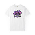 Highly Favored Graffiti Style Comfort Colors Shirt, Christian Graphic Tee, Faith Inspired Shirt