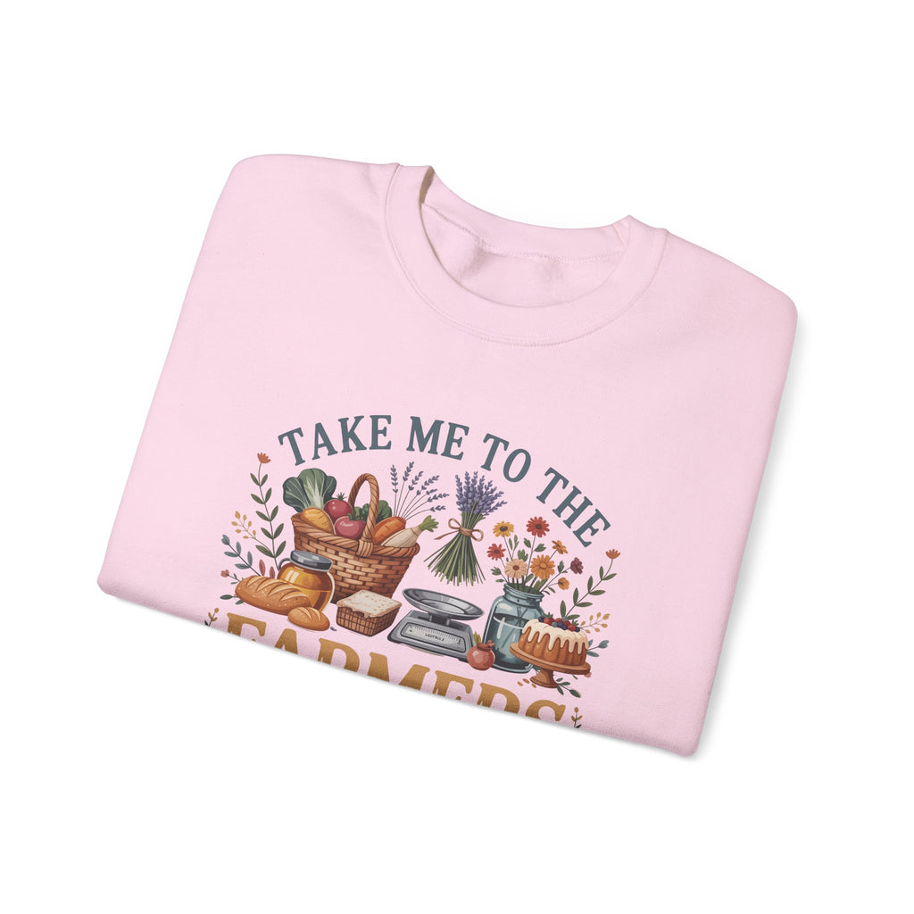 Take Me to the Farmers Market Sweatshirt | Farm Produce Graphic Crewneck