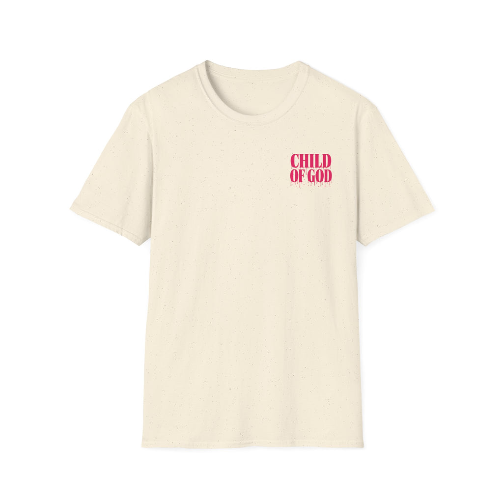Child of God T-Shirt —Front & Back Design Galatians 3:26 Scripture Graphic Tee