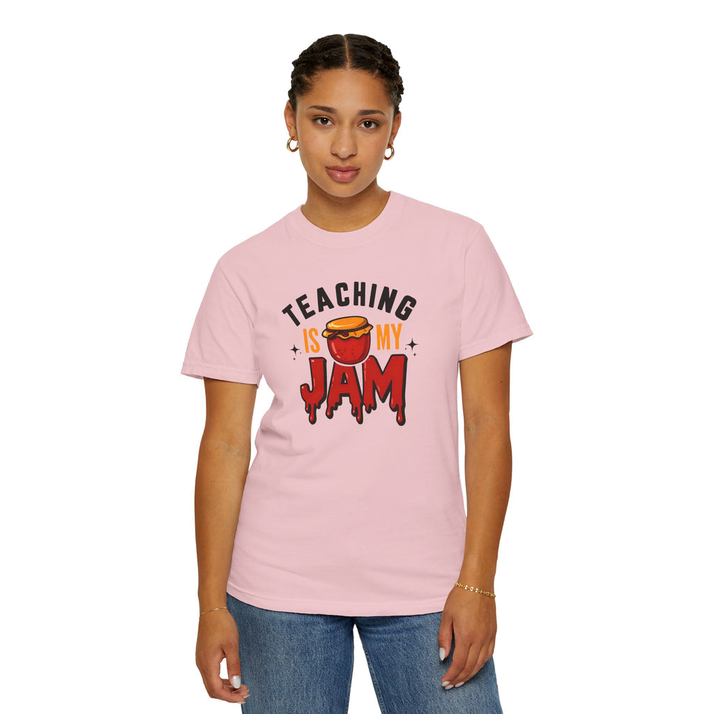 Teaching is My Jam Unisex Garment-Dyed T-Shirt, Teacher Gift, Funny Teacher Shirt, Classroom Apparel, Back to School Shirt, Teacher [...]