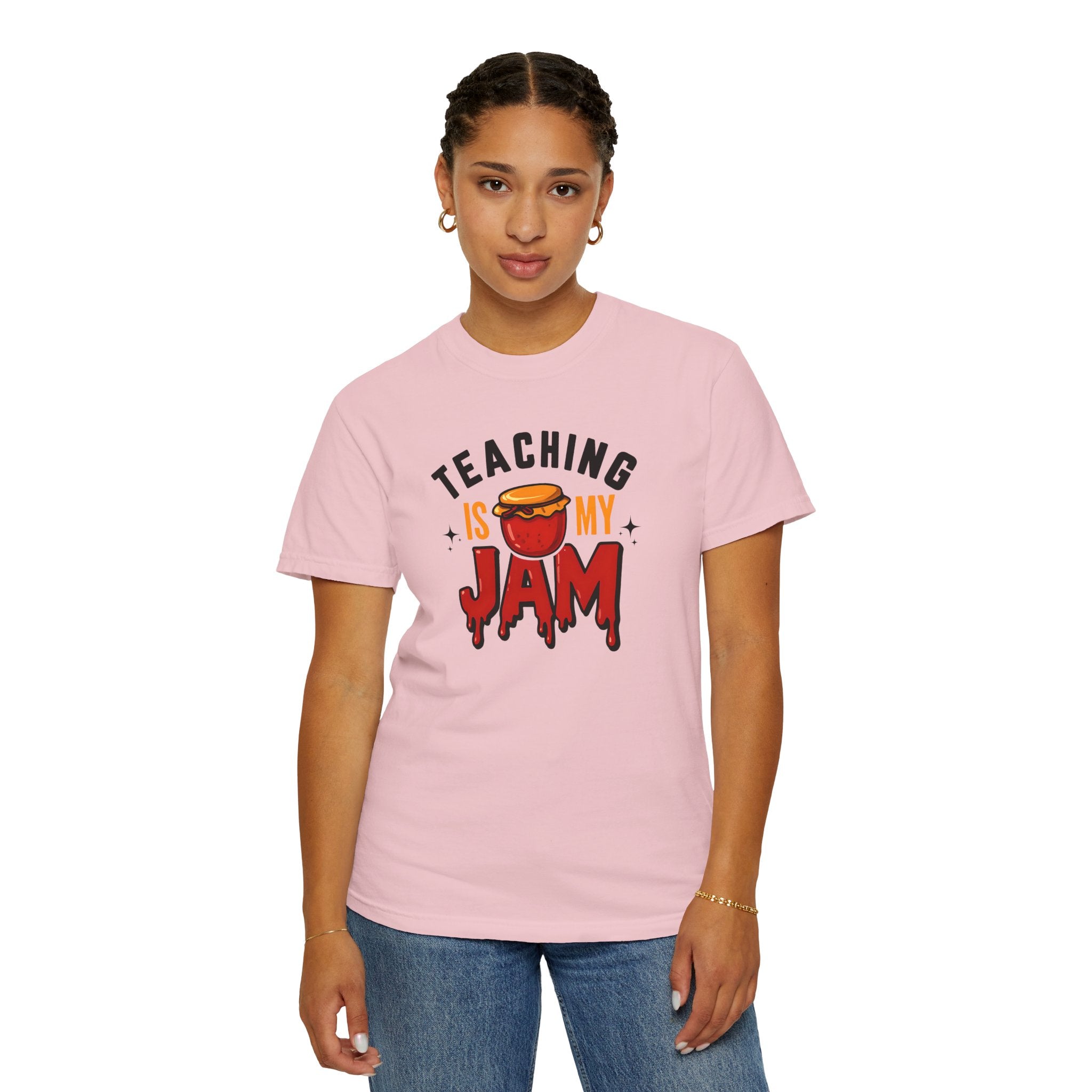 Teaching is My Jam Unisex Garment-Dyed T-Shirt, Teacher Gift, Funny Teacher Shirt, Classroom Apparel, Back to School Shirt, Teacher [...]