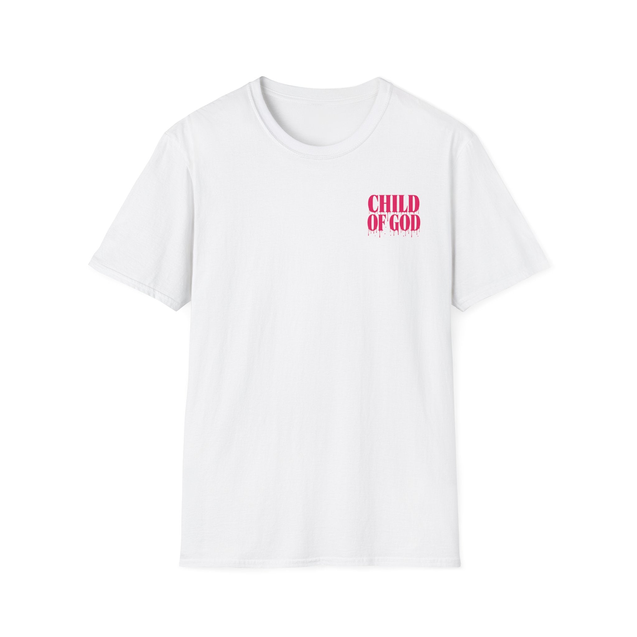 Child of God T-Shirt —Front & Back Design Galatians 3:26 Scripture Graphic Tee