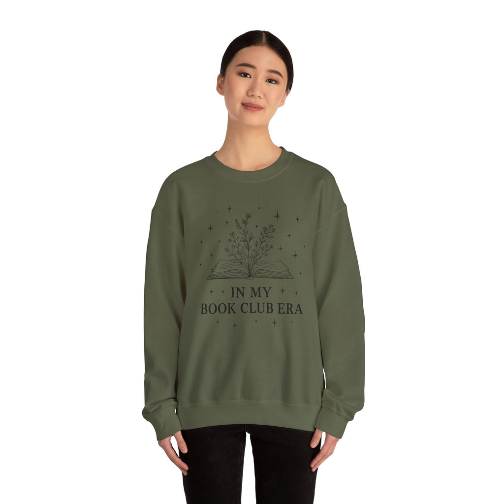 In My Book Club Era Sweatshirt, Book Lover Gift, Reading Crewneck, Literary Sweater, Cozy Reader Pullover, Bookish Fashion, Gifts for Her