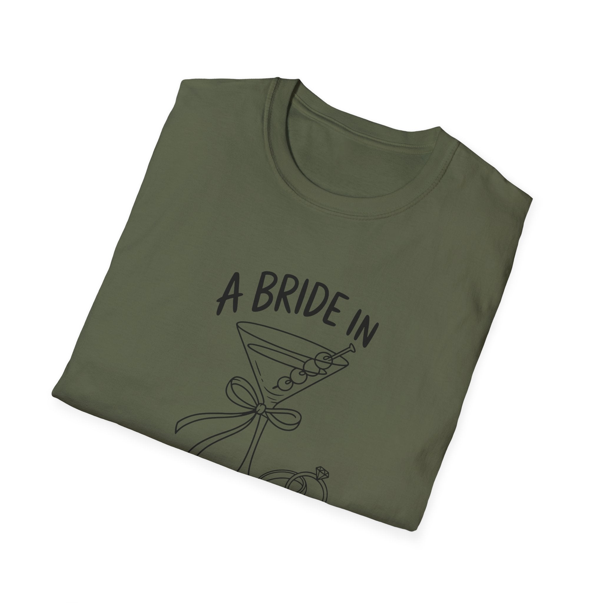 A Bride in a Tini Bit T-Shirt|Bride to Be Shirt