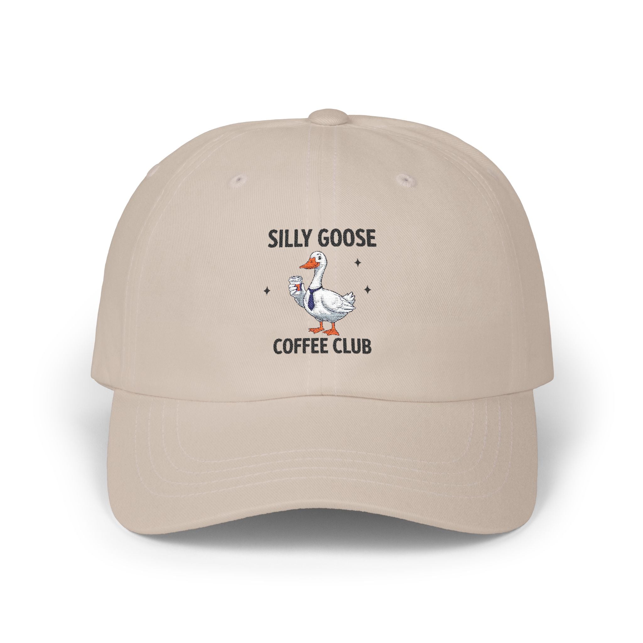 Silly Goose Dad Hat | Embroidered Baseball Cap | Funny Goose Gift | Unisex Adjustable Hat | Baseball Hat| Coffee Club Hat| Animal Lover Hat