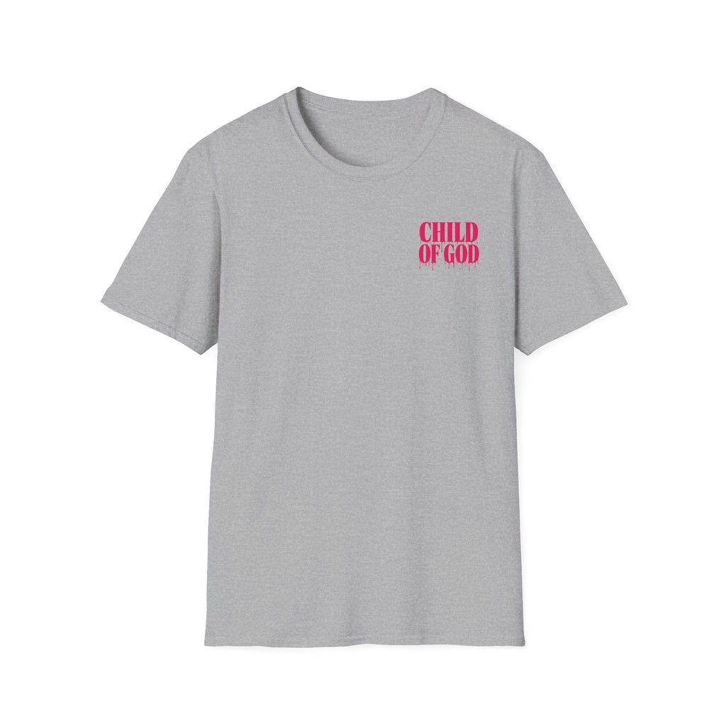 Child of God T-Shirt —Front & Back Design Galatians 3:26 Scripture Graphic Tee
