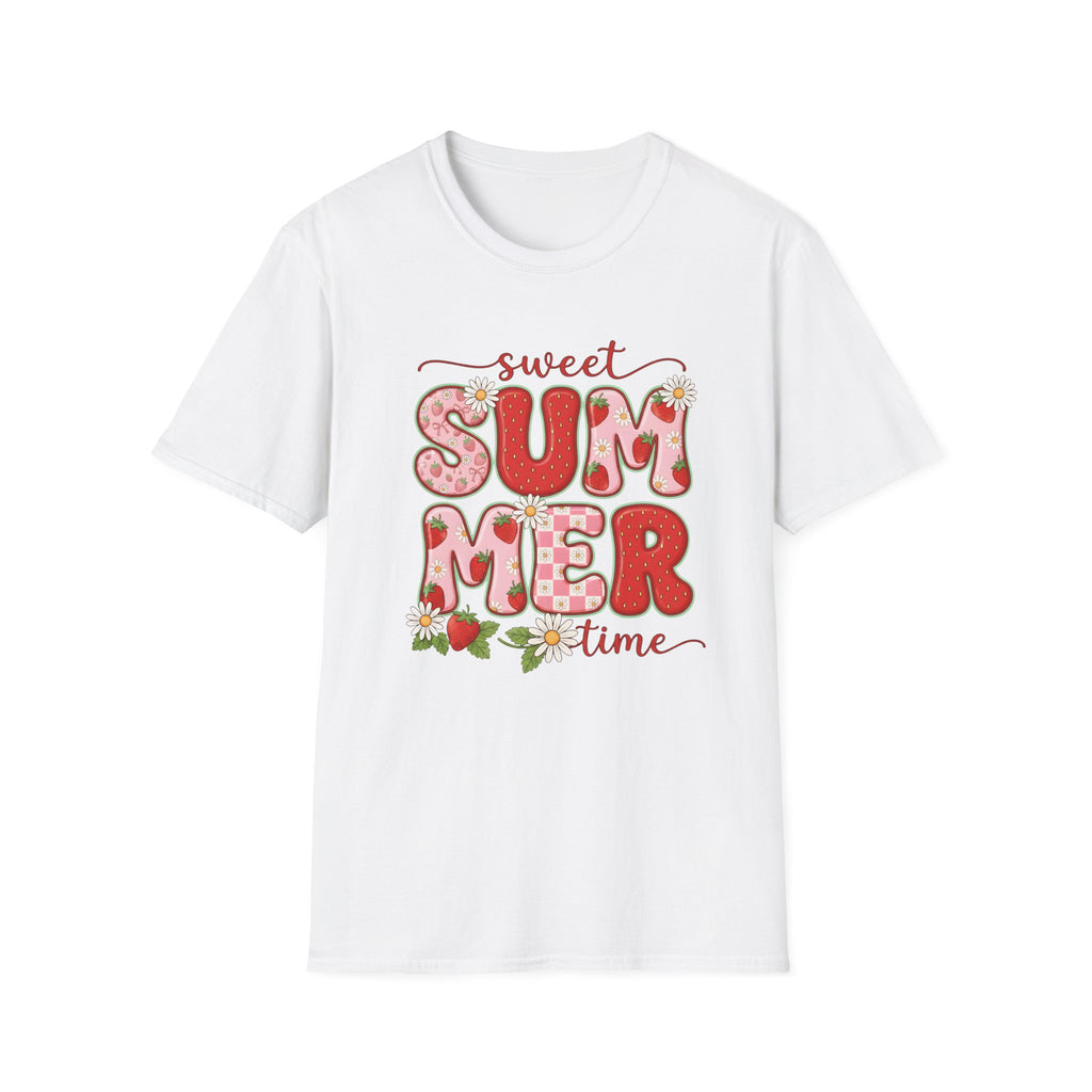 Sweet Summer Time T-Shirt — Floral Retro Summer Graphic Tee