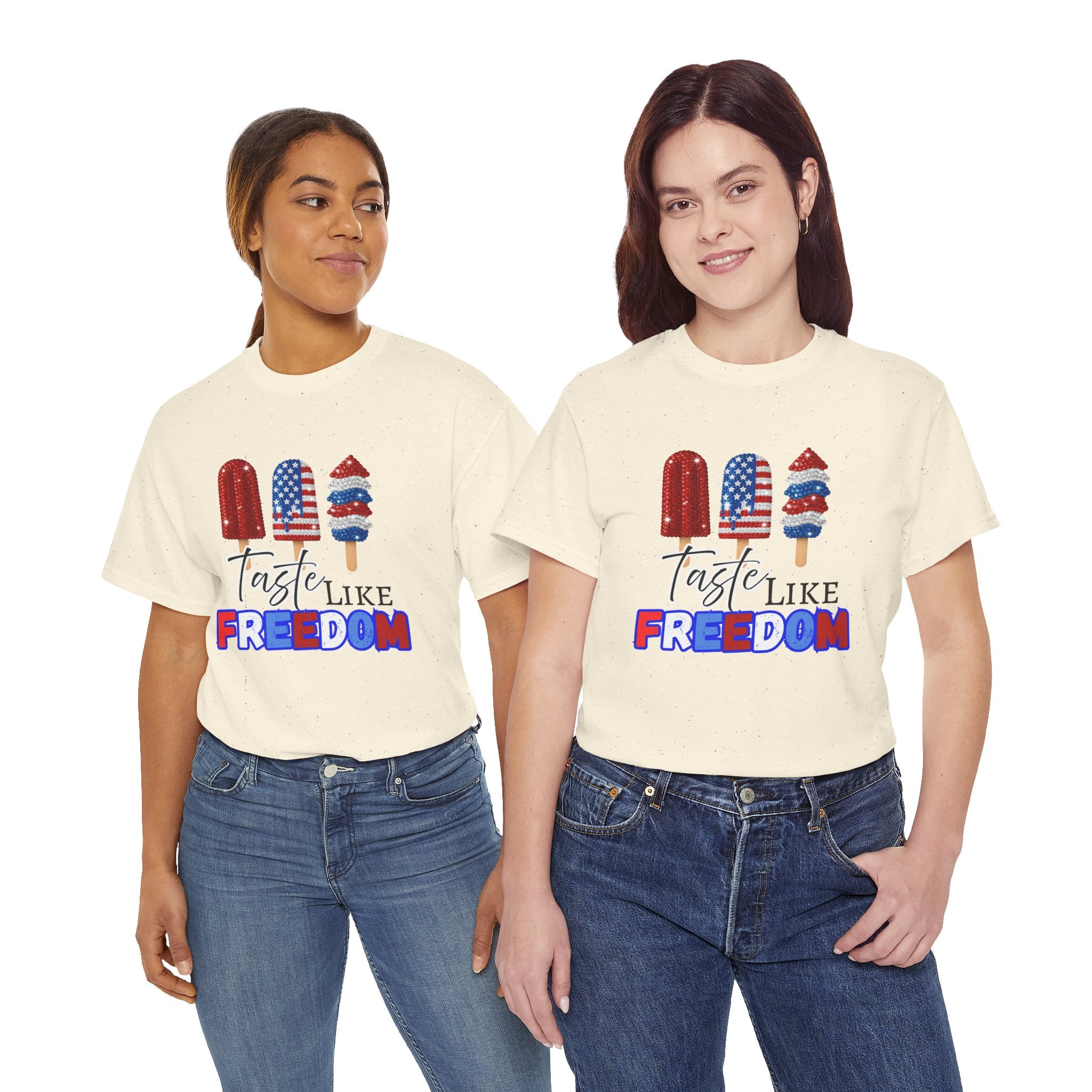 4th of July Patriotic Popsicle Tee - Taste Like Freedom, Summer Fun Shirt, Taste Like Freedom Tee