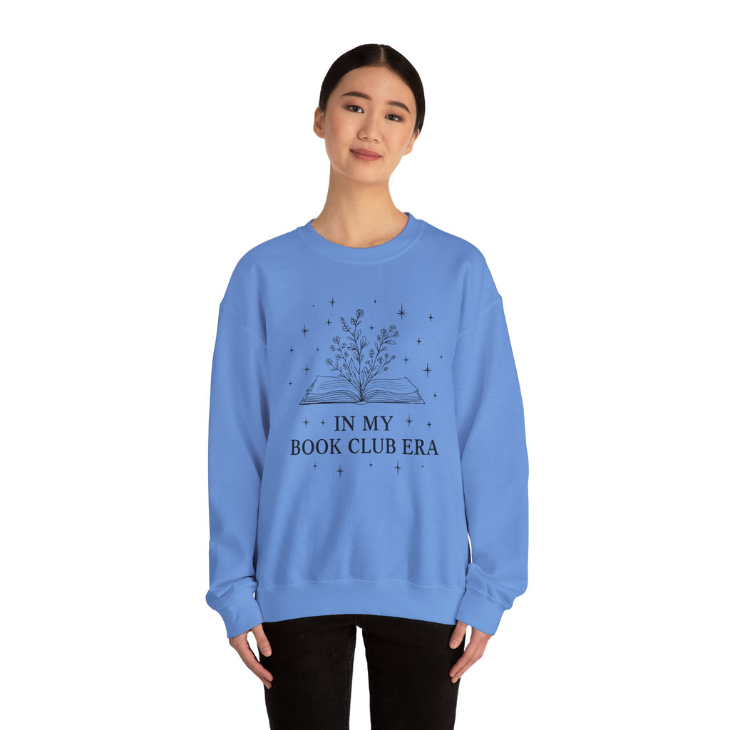 In My Book Club Era Sweatshirt, Book Lover Gift, Reading Crewneck, Literary Sweater, Cozy Reader Pullover, Bookish Fashion, Gifts for Her