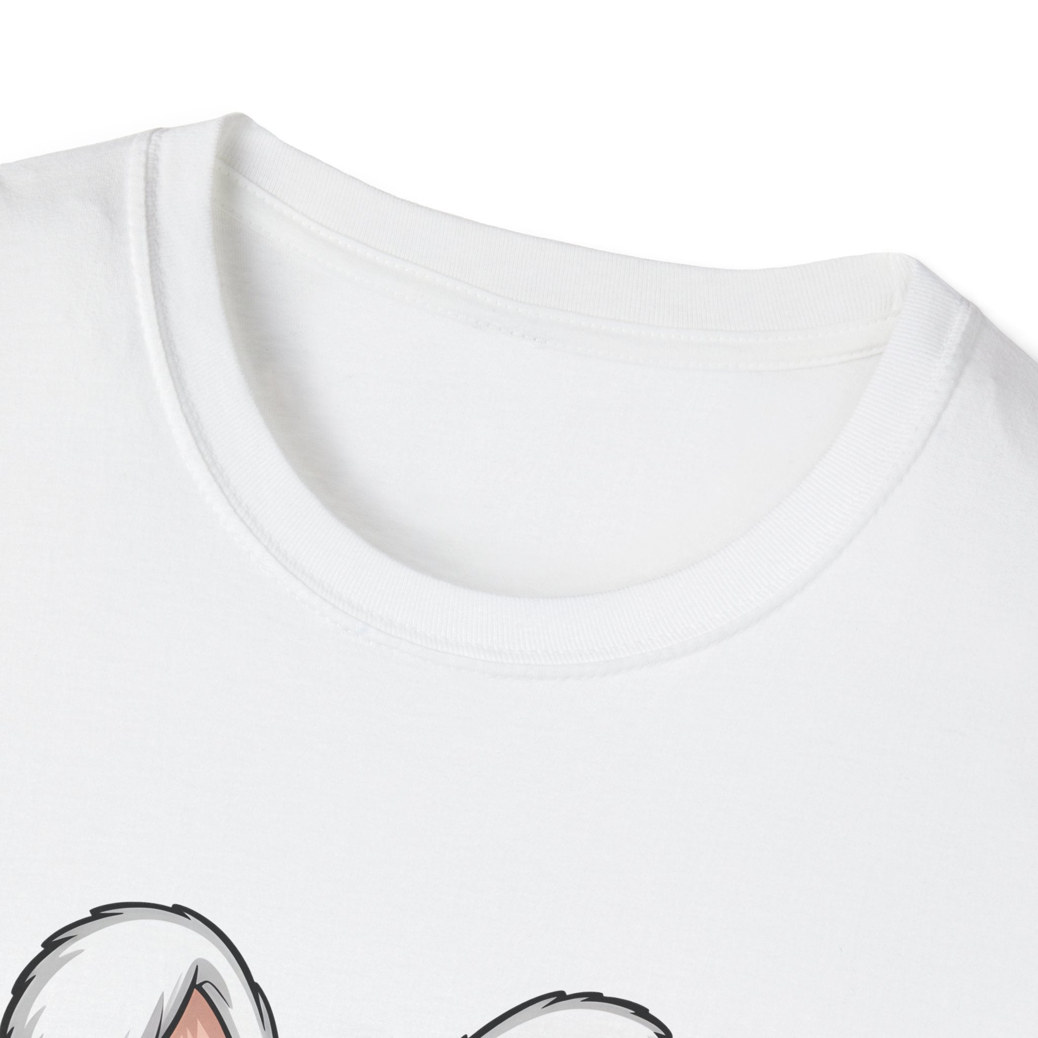 Happy Easter Bunny Ears T-Shirt | Pastel Eggs, Chicks & Flowers