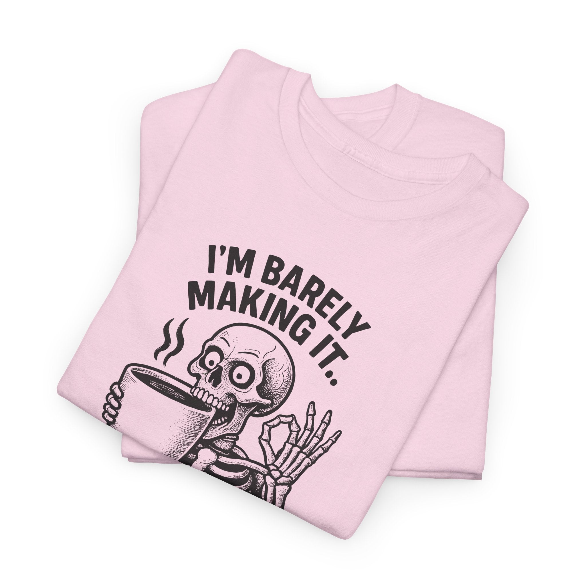 Coffee Skeleton Tee, Funny Graphic T-Shirt for Coffee Lovers, Unisex Heavy Cotton Tee, Perfect for Casual Outings, Gifts for Him/Her, [...]