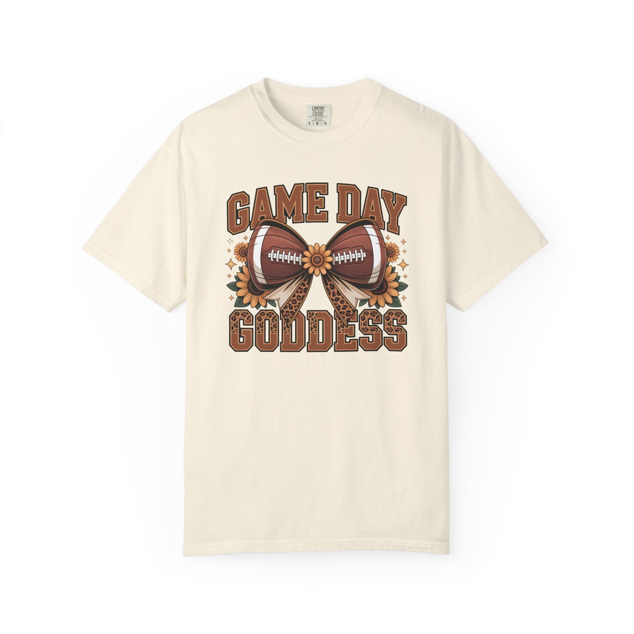 Comfort Colors®  Day Goddess T-Shirt | Football Fan Apparel, Sportswear, Game Day Outfit, Gift for Sports Lovers, Football Season Shirt