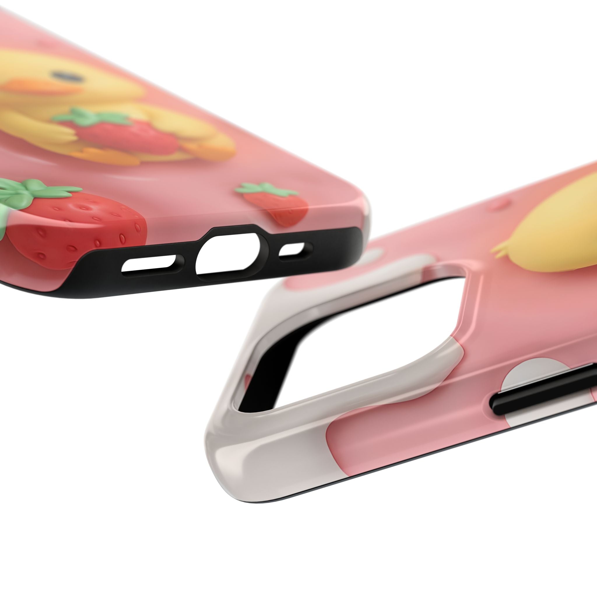 Cute Duck Phone Case for iPhone 17, 16, 15, 14, 13, iPhone Pro 16, 15, 14, 13, iPhone Pro Max 16, 15, 14, 13, Samsung S24, S23, S22, S21