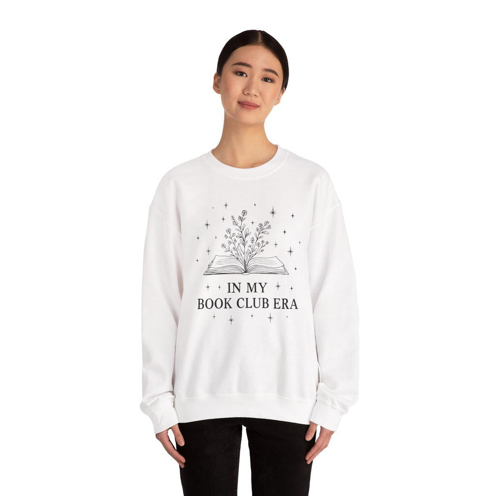 In My Book Club Era Sweatshirt, Book Lover Gift, Reading Crewneck, Literary Sweater, Cozy Reader Pullover, Bookish Fashion, Gifts for Her