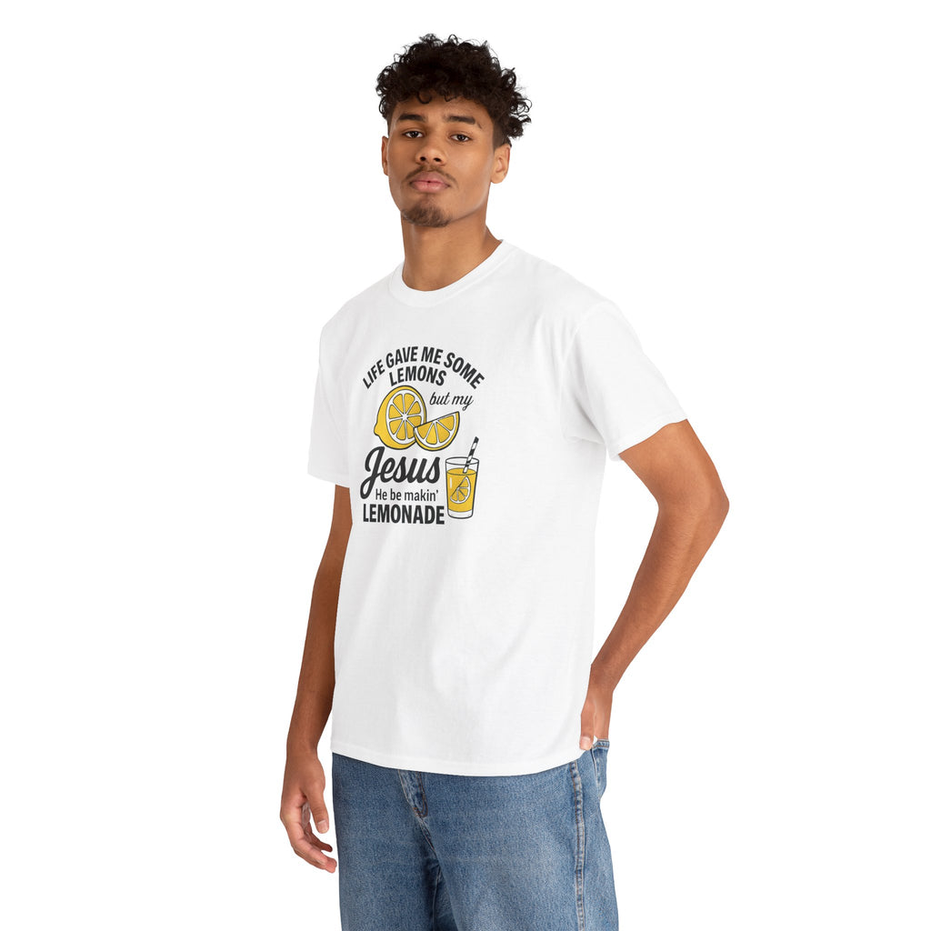 Jesus Lemonade Christian TShirt, Unisex Faith Tee