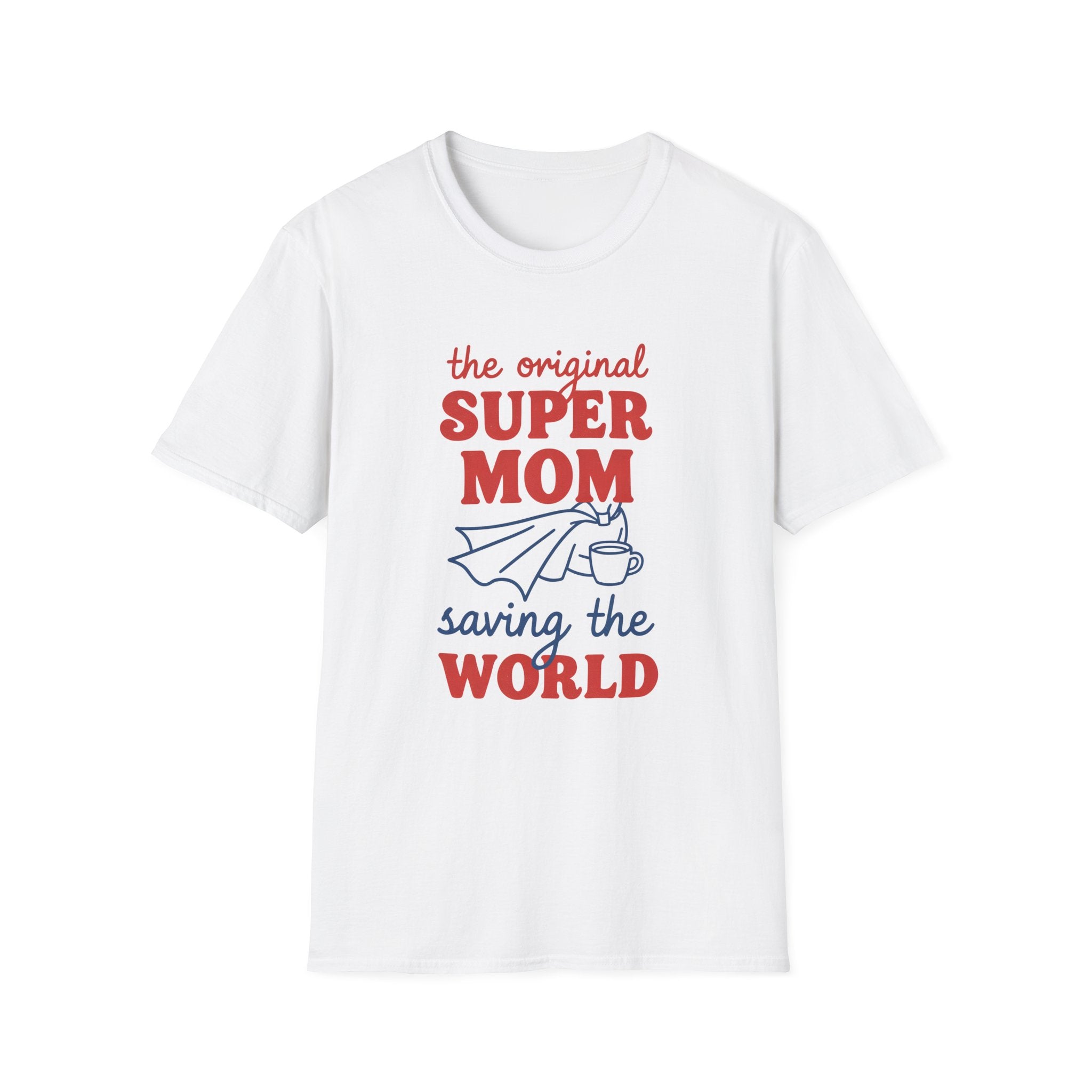 Super Mom Saving the World T-Shirt | Mom Hero Graphic Tee
