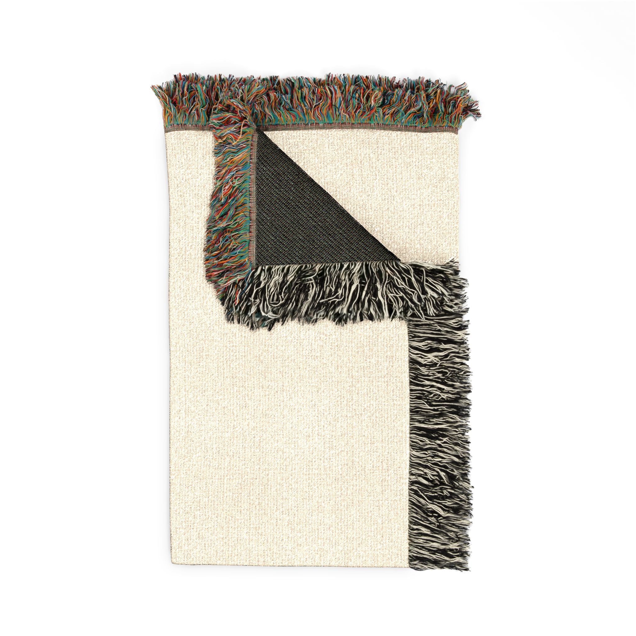 Kentucky state outline with 'Kentucky' script Woven Blanket | The Bluegrass State throw