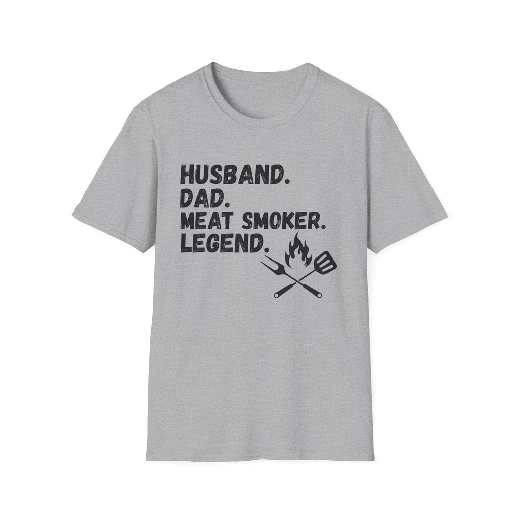 Husband Dad Meat Smoker Legend Shirt, Perfect Gift for Father's Day, BBQ Lovers, Gift for Husband, Summer Cookouts