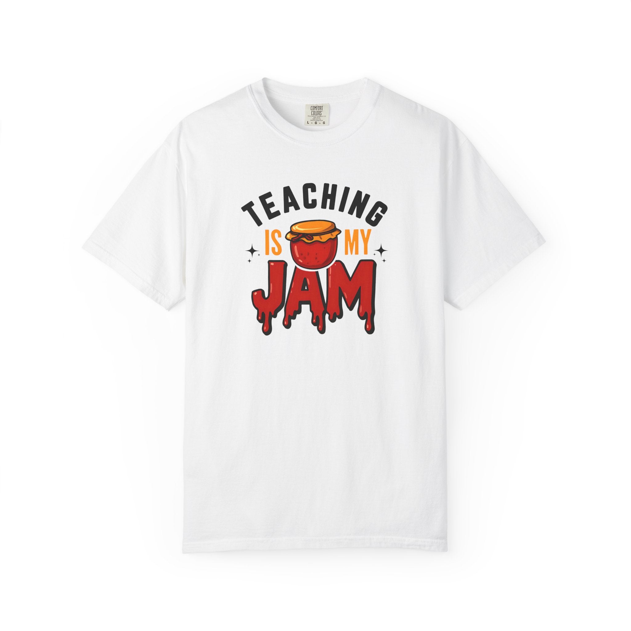 Teaching is My Jam Unisex Garment-Dyed T-Shirt, Teacher Gift, Funny Teacher Shirt, Classroom Apparel, Back to School Shirt, Teacher [...]