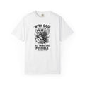 Matthew 19 26 Comfort Colors Tee, With God All Things Are Possible Shirt, Christian Bible Verse Shirt, Faith Christian Comfort Colors Shirt