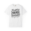 Highly Favored Comfort Colors Unisex Garment-Dyed T-Shirt | Casual Streetwear, Gift for Friends, Inspirational Apparel, Everyday Comfort, Affirmation Tee