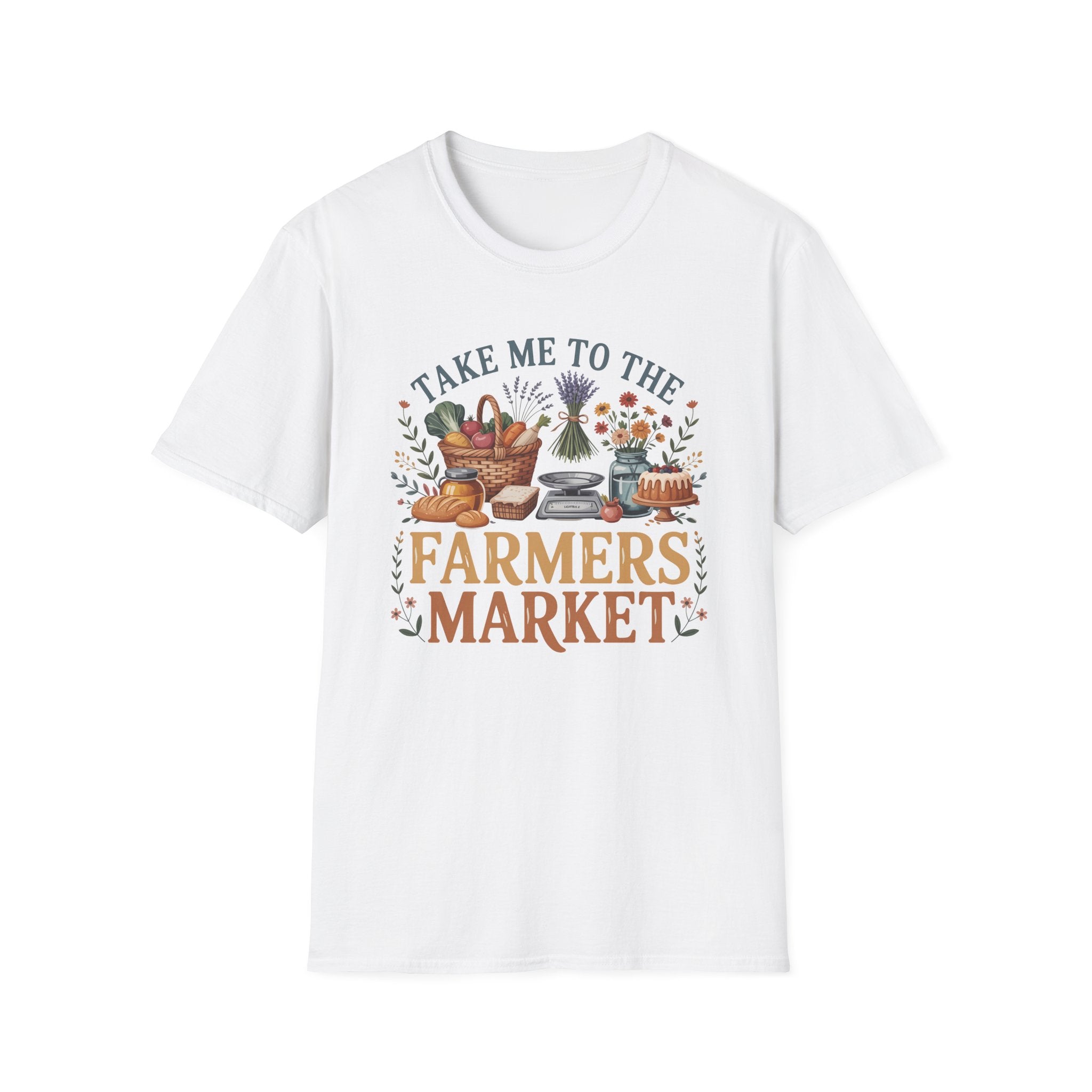Take Me to the Farmers Market T-Shirt | Farm Produce Graphic Tee