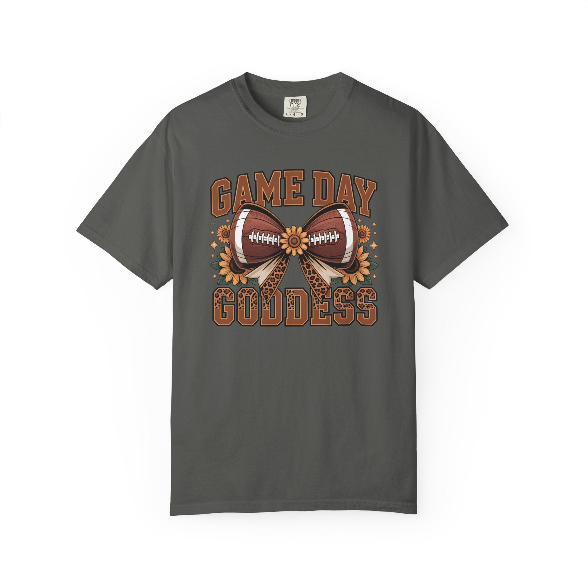 Comfort Colors®  Day Goddess T-Shirt | Football Fan Apparel, Sportswear, Game Day Outfit, Gift for Sports Lovers, Football Season Shirt