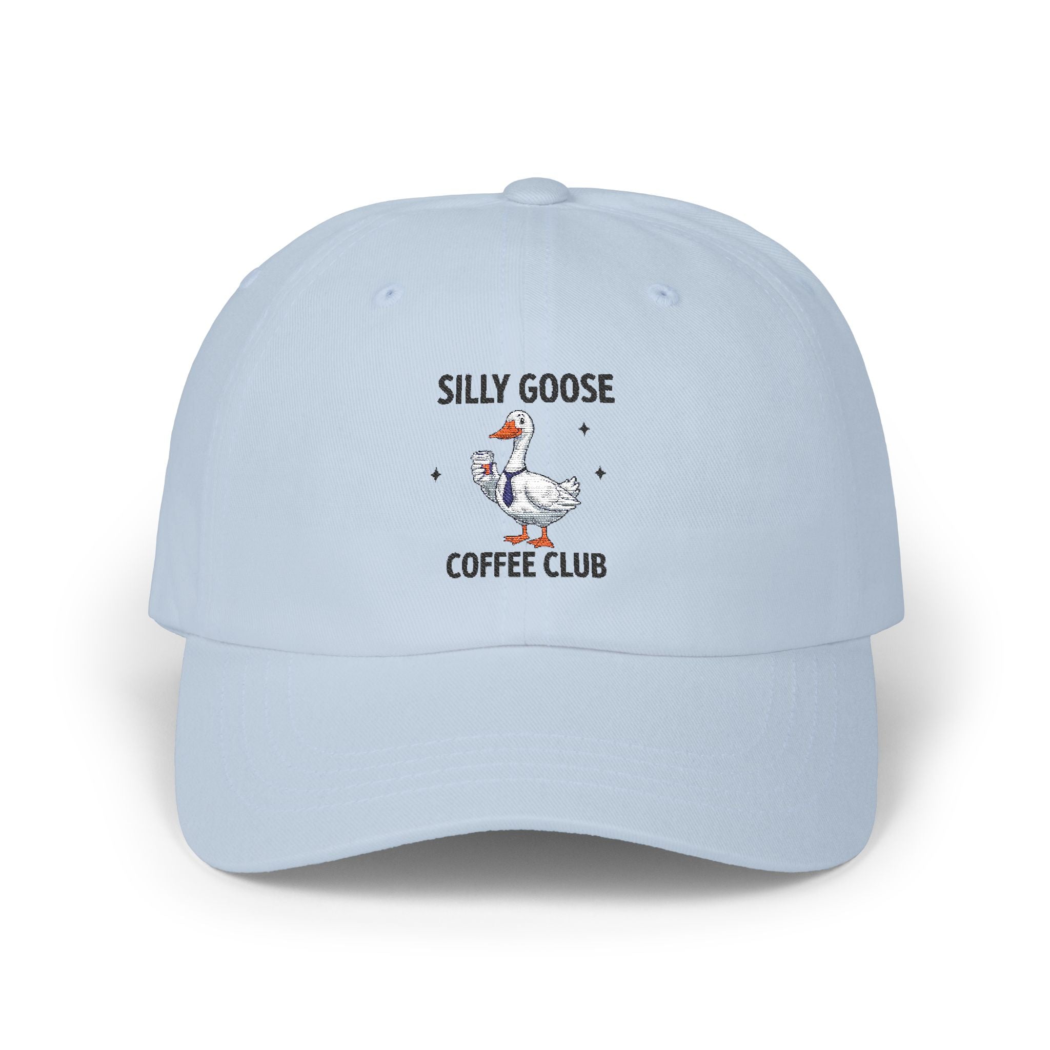 Silly Goose Dad Hat | Embroidered Baseball Cap | Funny Goose Gift | Unisex Adjustable Hat | Baseball Hat| Coffee Club Hat| Animal Lover Hat