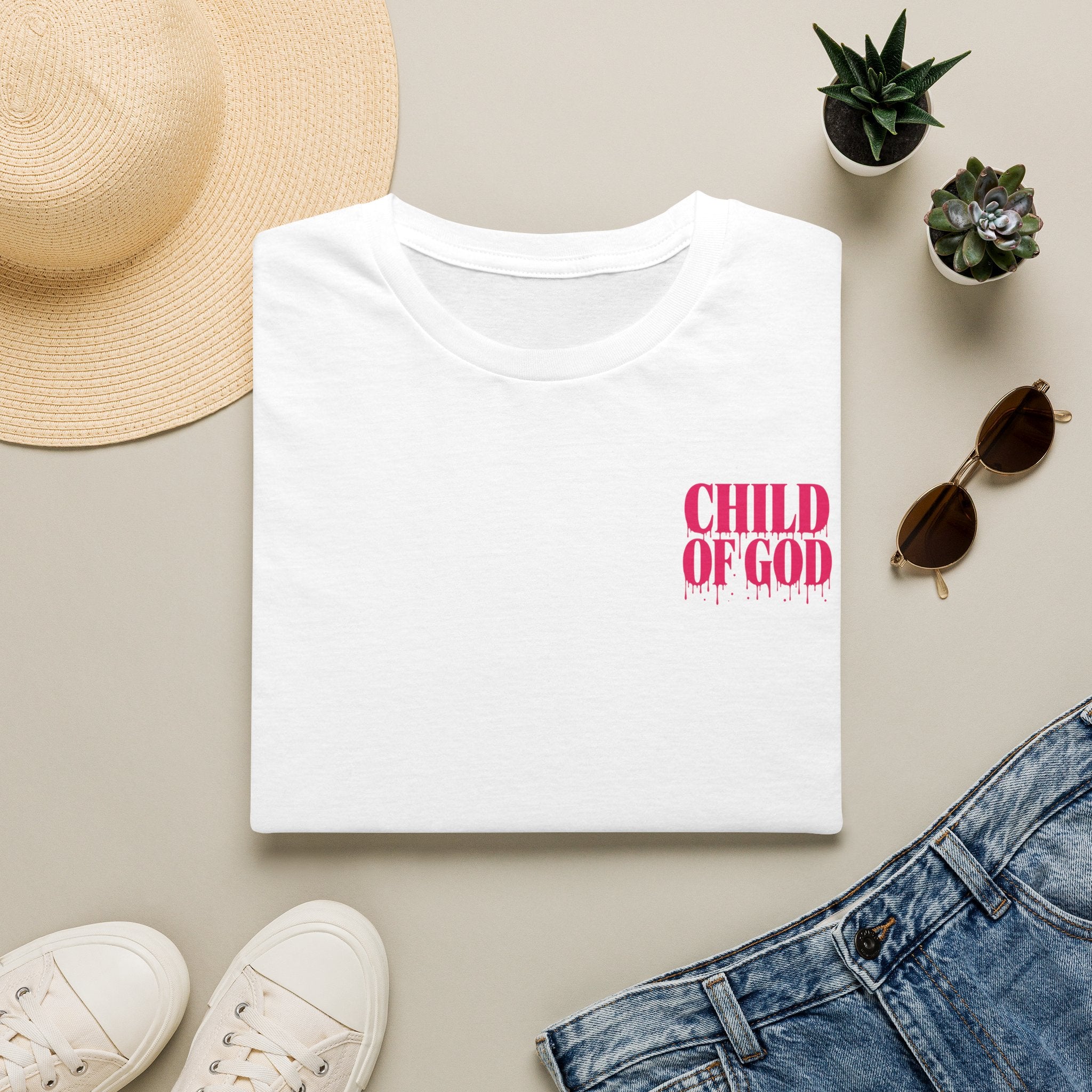 Child of God T-Shirt —Front & Back Design Galatians 3:26 Scripture Graphic Tee