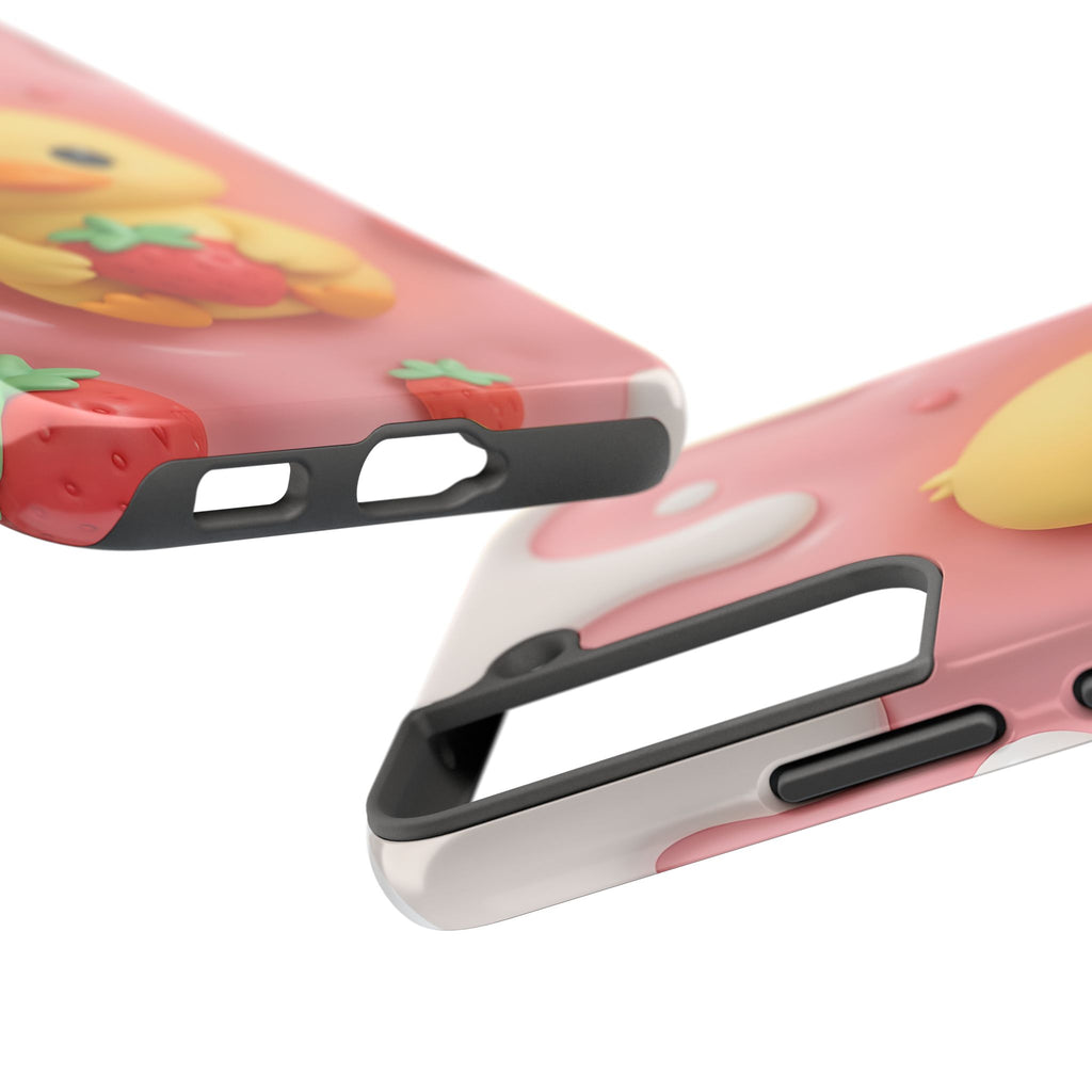 Cute Duck Phone Case for iPhone 17, 16, 15, 14, 13, iPhone Pro 16, 15, 14, 13, iPhone Pro Max 16, 15, 14, 13, Samsung S24, S23, S22, S21