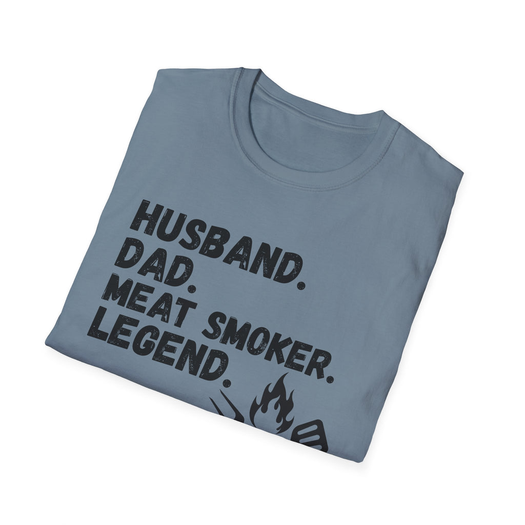 Husband Dad Meat Smoker Legend Shirt, Perfect Gift for Father's Day, BBQ Lovers, Gift for Husband, Summer Cookouts