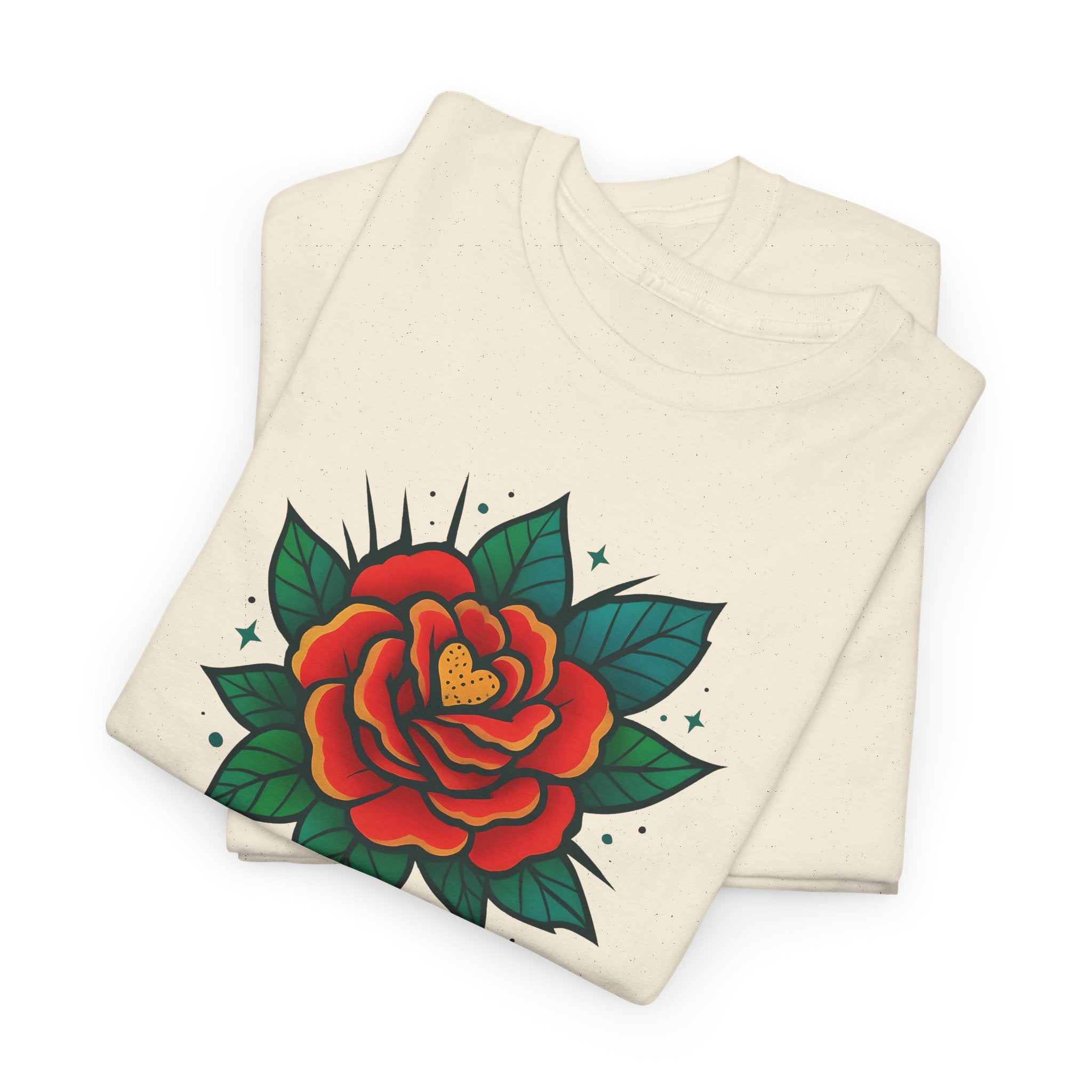 Bohemian Style Rose Floral Design Shirt, Floral Rose Shirt, Boho Tee, Graphic T-shirt