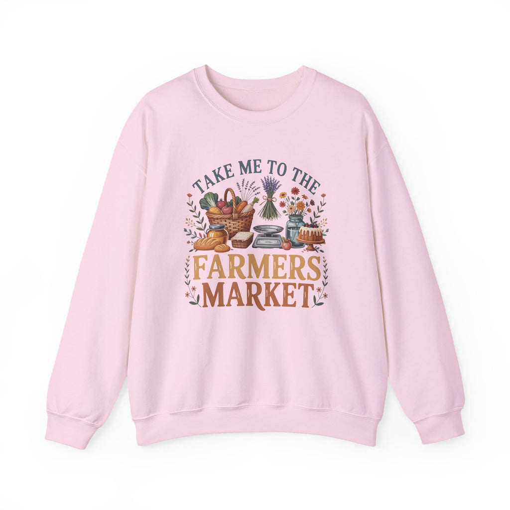 Take Me to the Farmers Market Sweatshirt | Farm Produce Graphic Crewneck