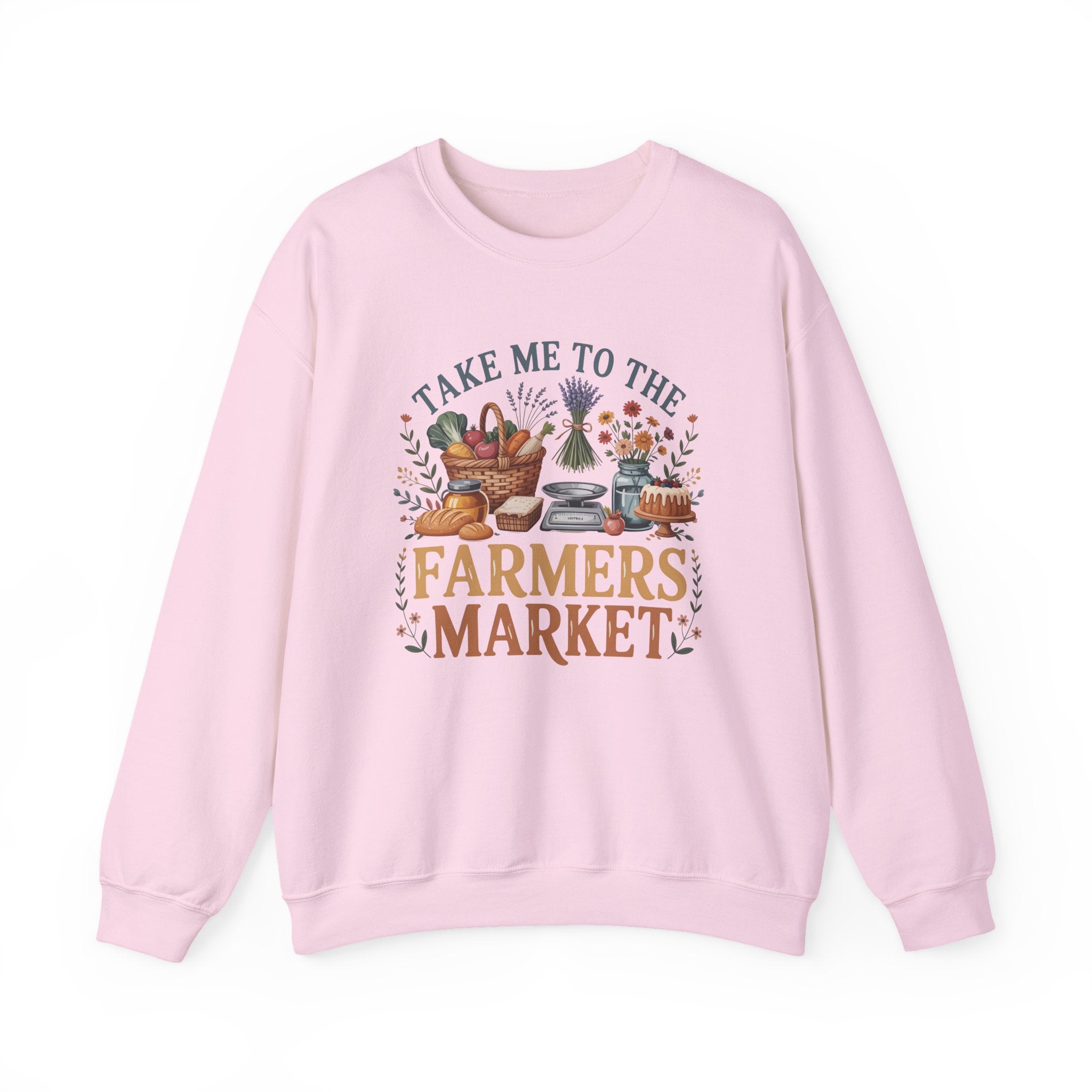 Take Me to the Farmers Market Sweatshirt | Farm Produce Graphic Crewneck