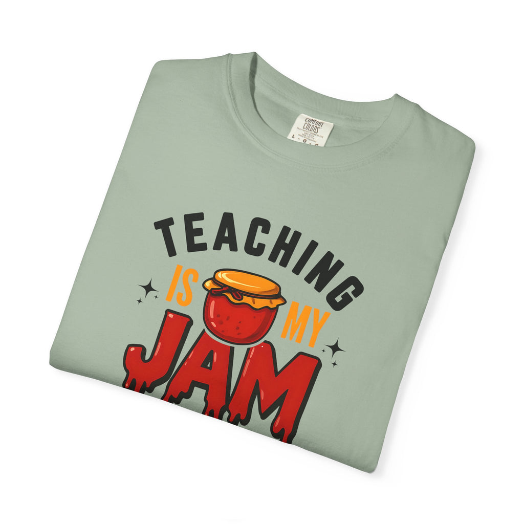 Teaching is My Jam Unisex Garment-Dyed T-Shirt, Teacher Gift, Funny Teacher Shirt, Classroom Apparel, Back to School Shirt, Teacher [...]