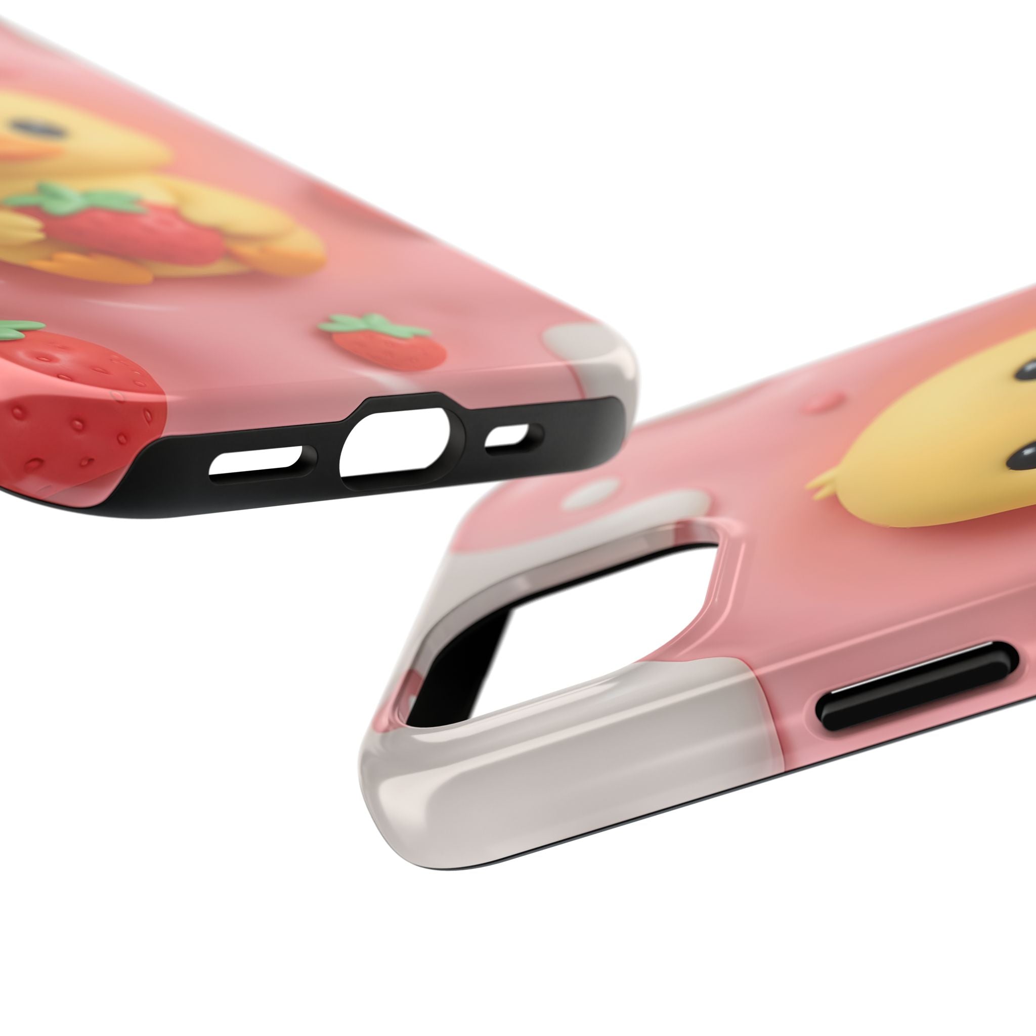Cute Duck Phone Case for iPhone 17, 16, 15, 14, 13, iPhone Pro 16, 15, 14, 13, iPhone Pro Max 16, 15, 14, 13, Samsung S24, S23, S22, S21