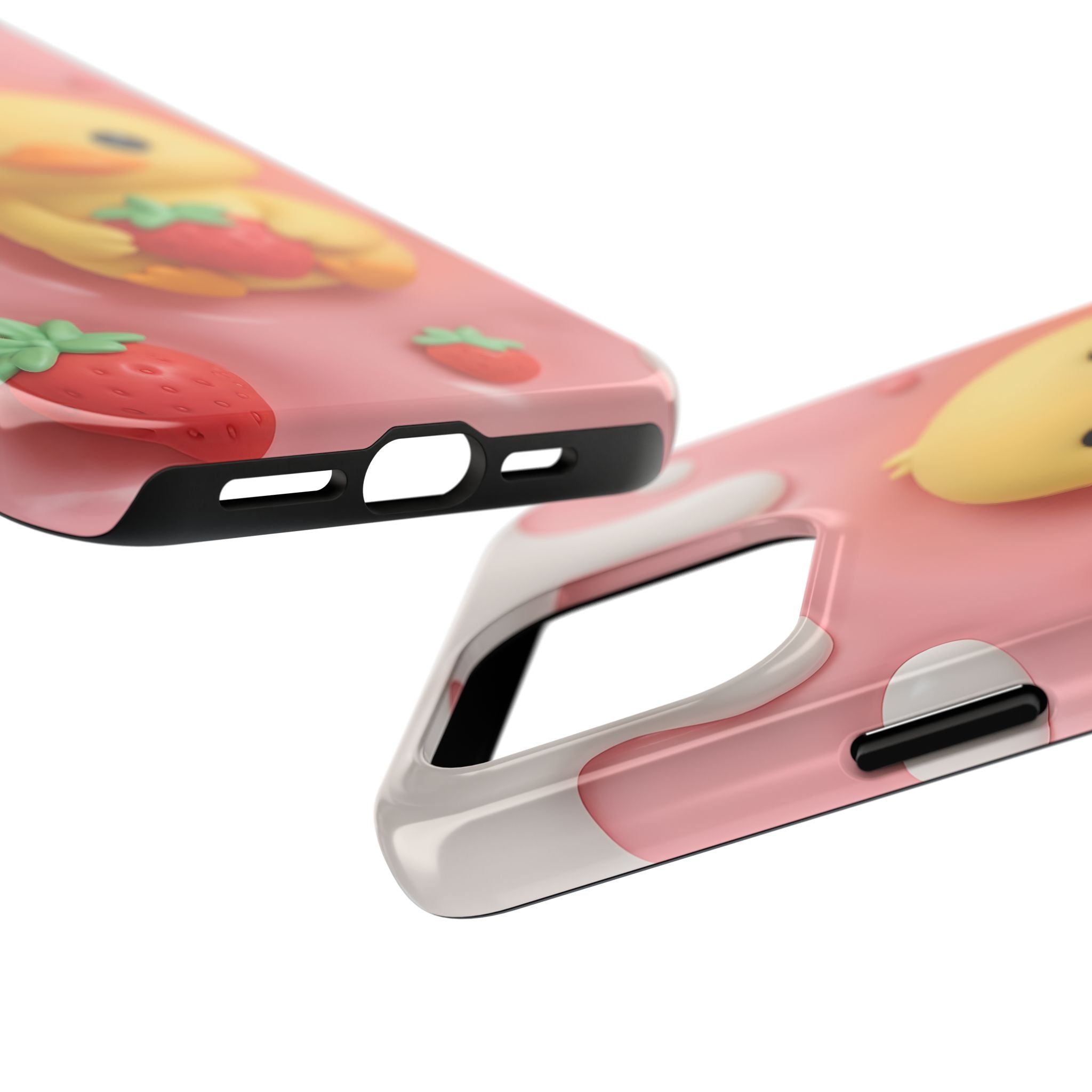 Cute Duck Phone Case for iPhone 17, 16, 15, 14, 13, iPhone Pro 16, 15, 14, 13, iPhone Pro Max 16, 15, 14, 13, Samsung S24, S23, S22, S21