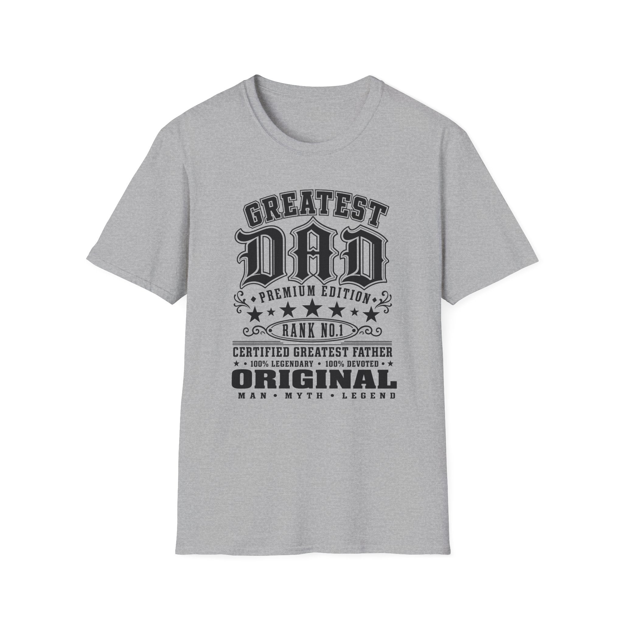 Greatest Dad Premium Edition T-Shirt — Father’s Day Retro Tee