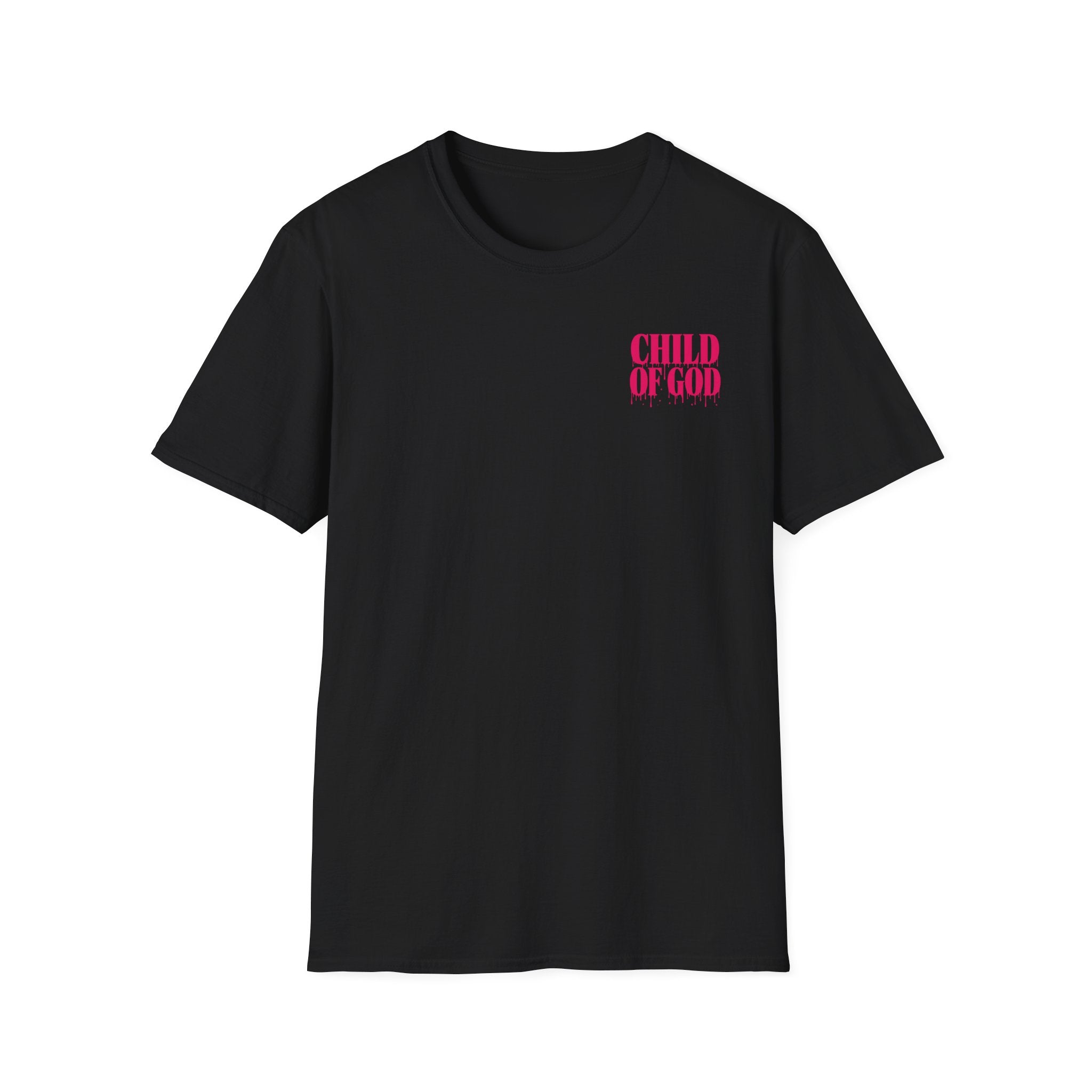 Child of God T-Shirt —Front & Back Design Galatians 3:26 Scripture Graphic Tee