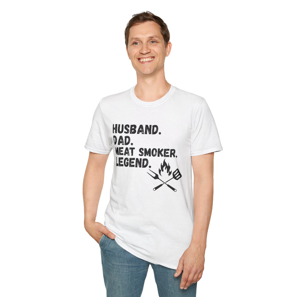 Husband Dad Meat Smoker Legend Shirt, Perfect Gift for Father's Day, BBQ Lovers, Gift for Husband, Summer Cookouts