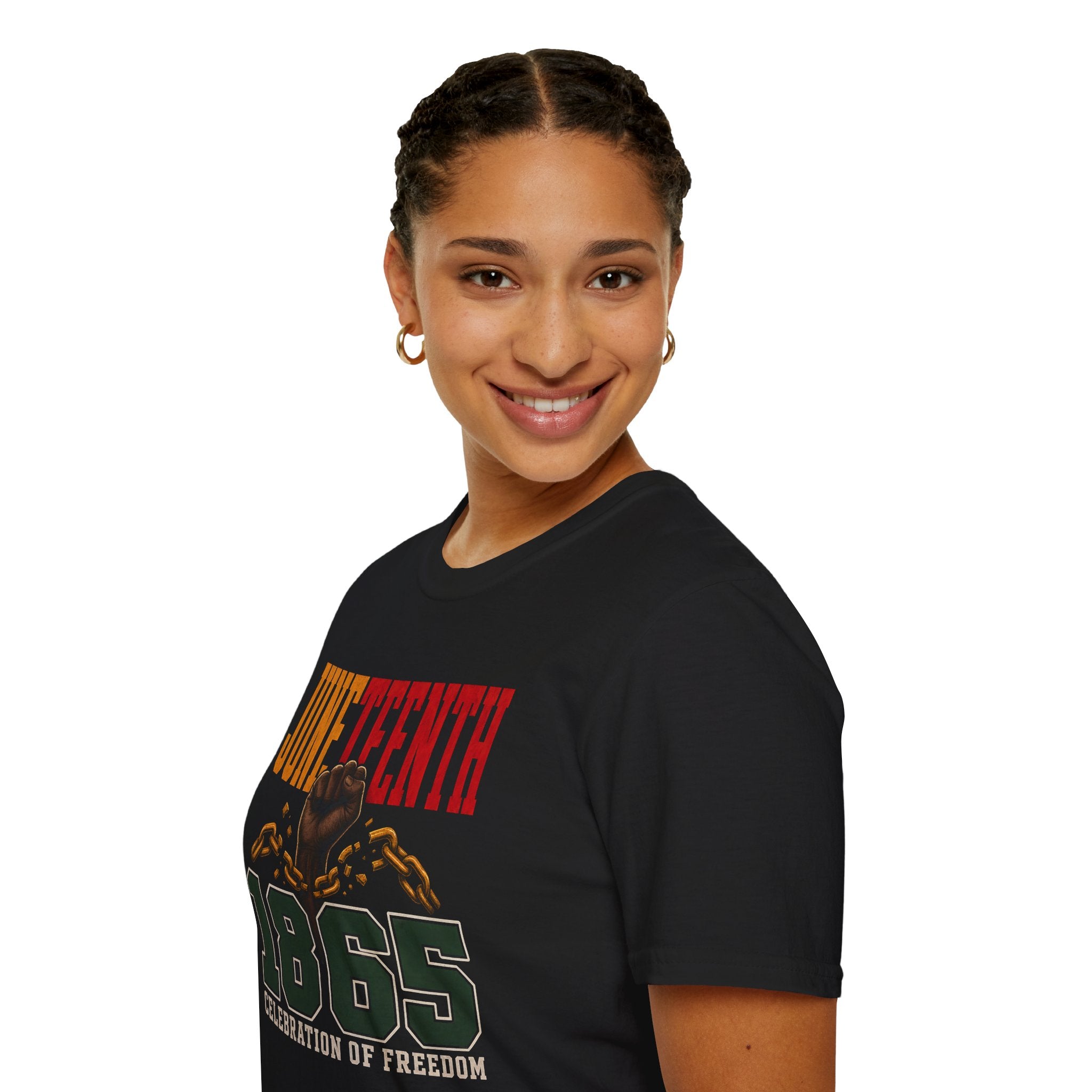 Breaking Chains Celebration of Freedom 1865 Shirt, Black History Tee, Soft Unisex