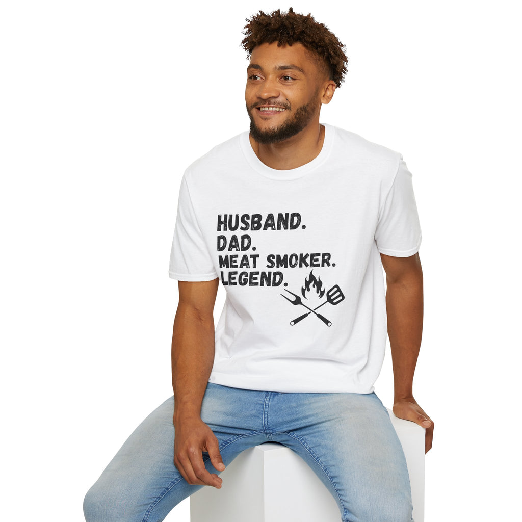 Husband Dad Meat Smoker Legend Shirt, Perfect Gift for Father's Day, BBQ Lovers, Gift for Husband, Summer Cookouts