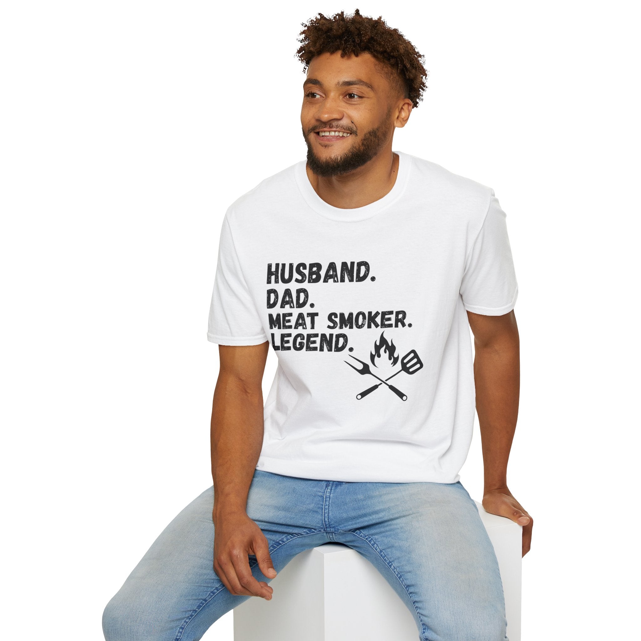 Husband Dad Meat Smoker Legend Shirt, Perfect Gift for Father's Day, BBQ Lovers, Gift for Husband, Summer Cookouts