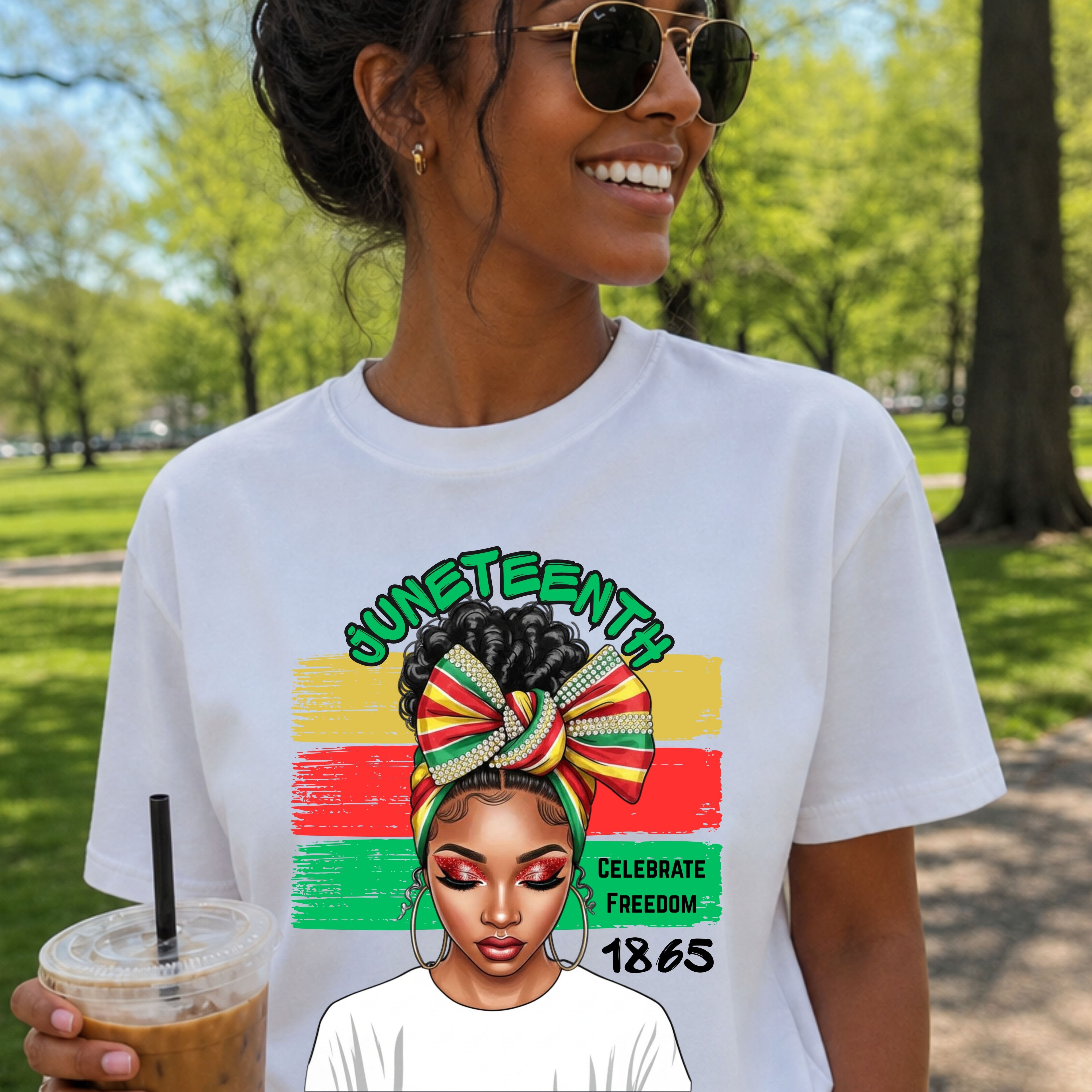 Celebrate Juneteenth T-Shirt — Freedom 1865