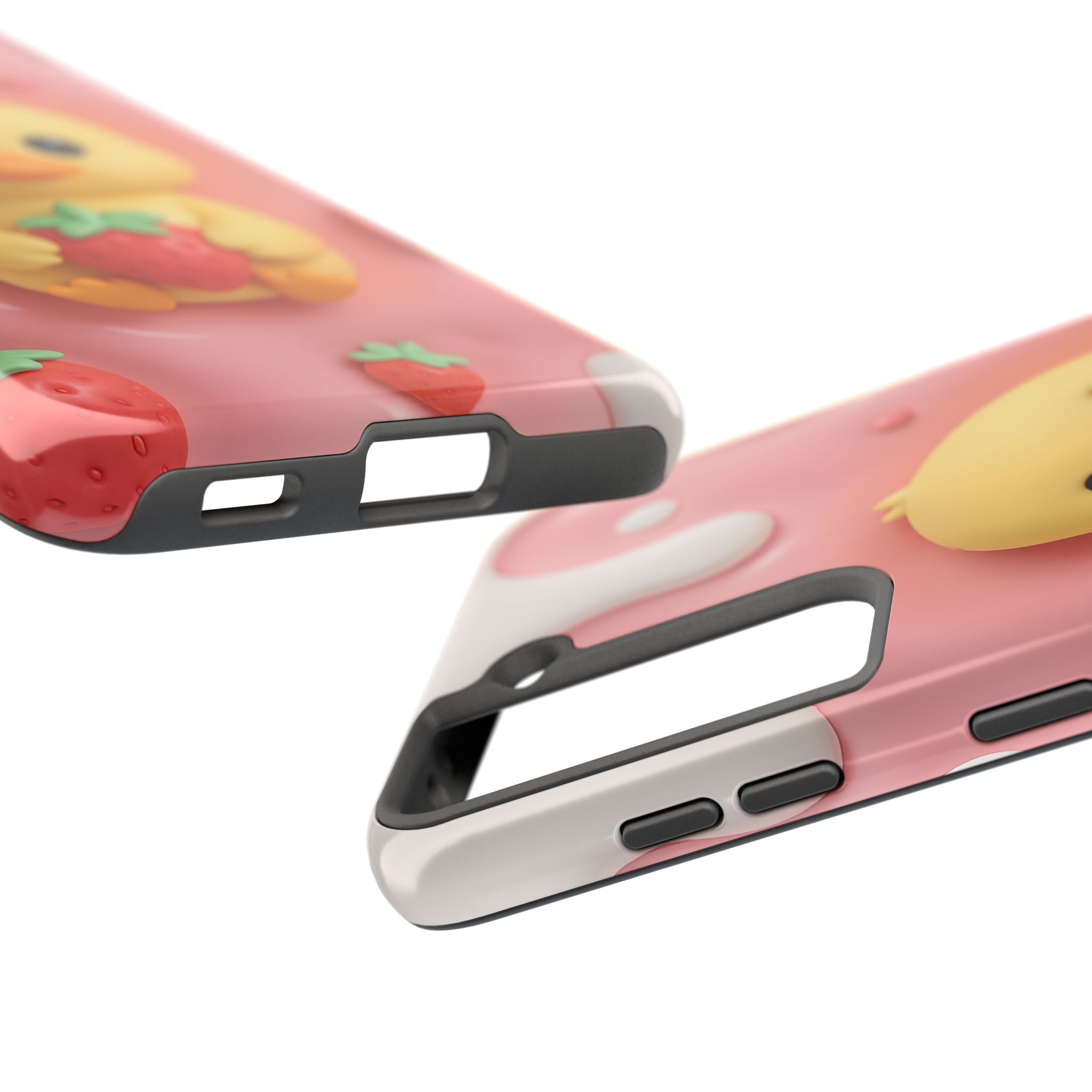 Cute Duck Phone Case for iPhone 17, 16, 15, 14, 13, iPhone Pro 16, 15, 14, 13, iPhone Pro Max 16, 15, 14, 13, Samsung S24, S23, S22, S21