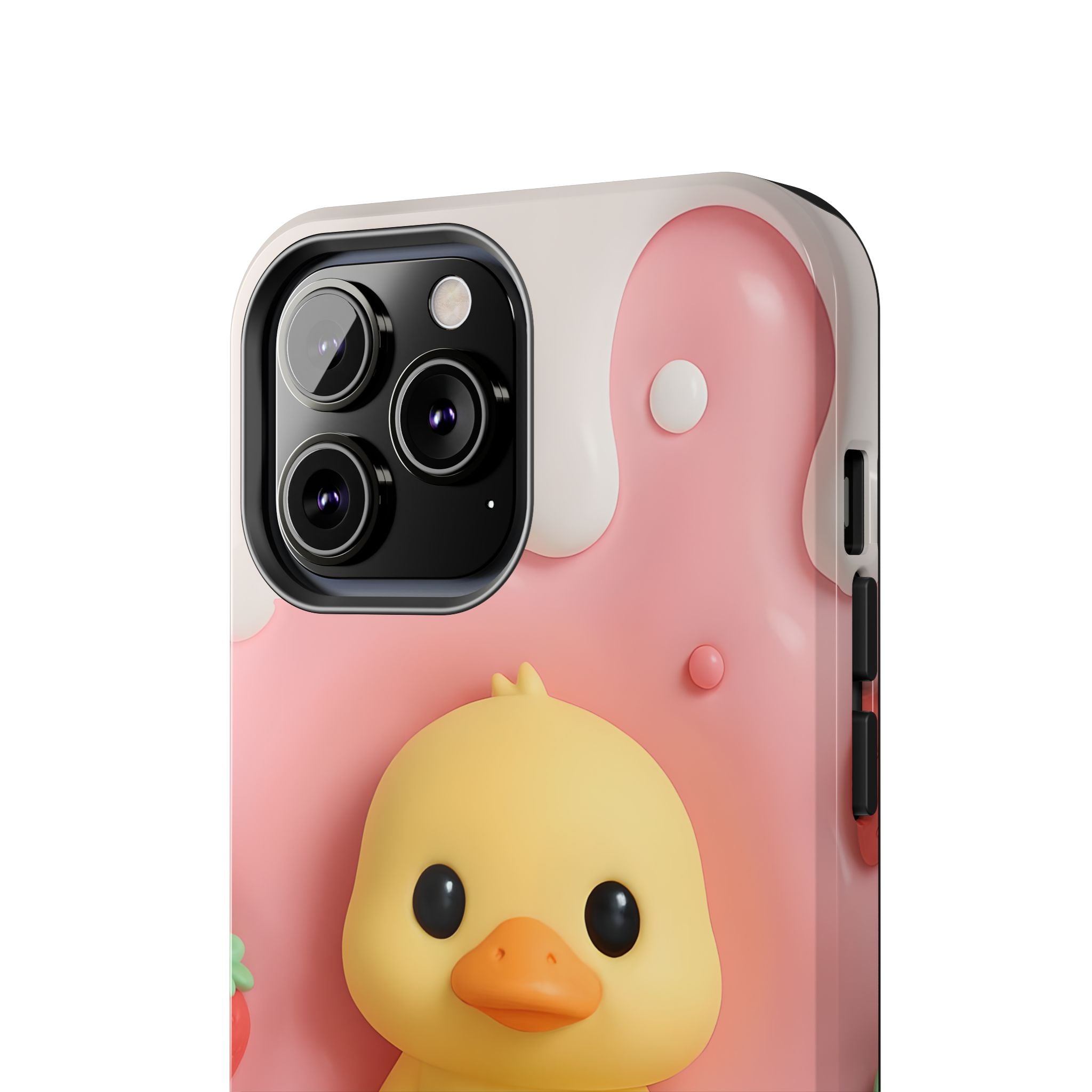 Cute Duck Phone Case for iPhone 17, 16, 15, 14, 13, iPhone Pro 16, 15, 14, 13, iPhone Pro Max 16, 15, 14, 13, Samsung S24, S23, S22, S21